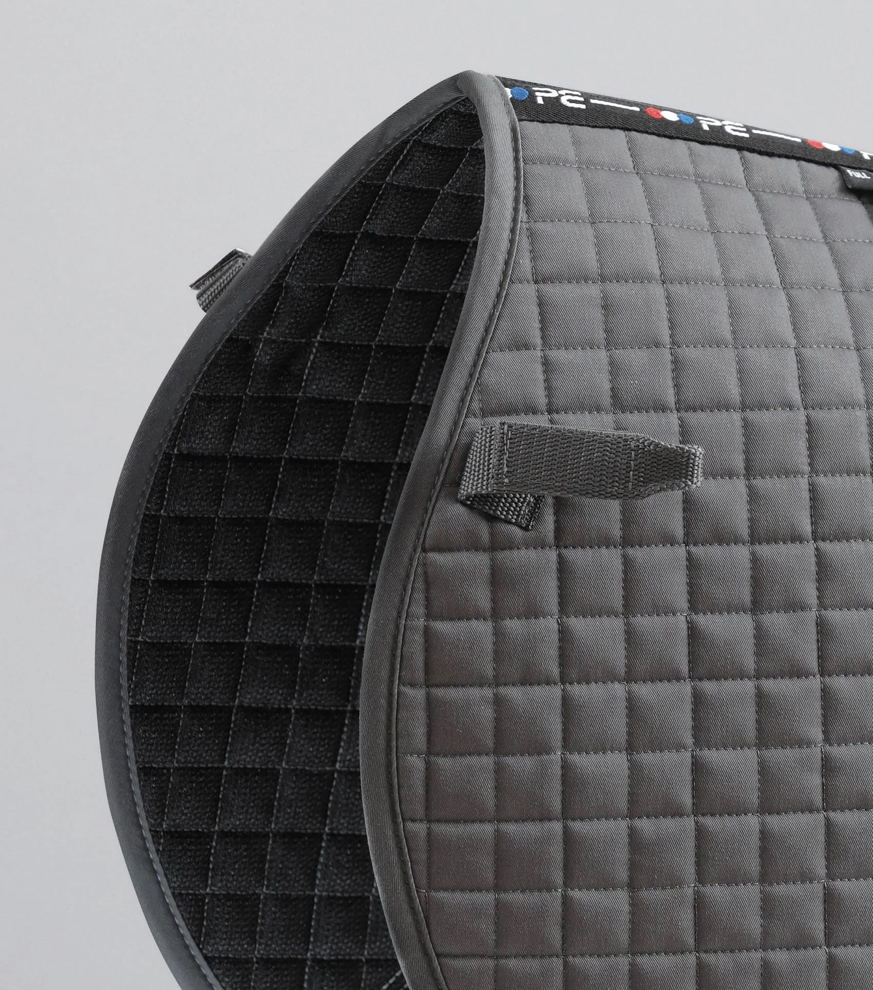 Close Contact Cotton Cross Country Saddle Pad Grey - Image 3