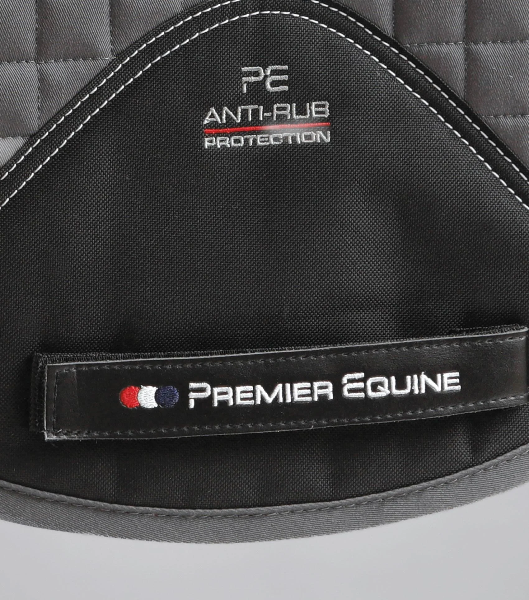 Close Contact Cotton Cross Country Saddle Pad Grey - Image 5