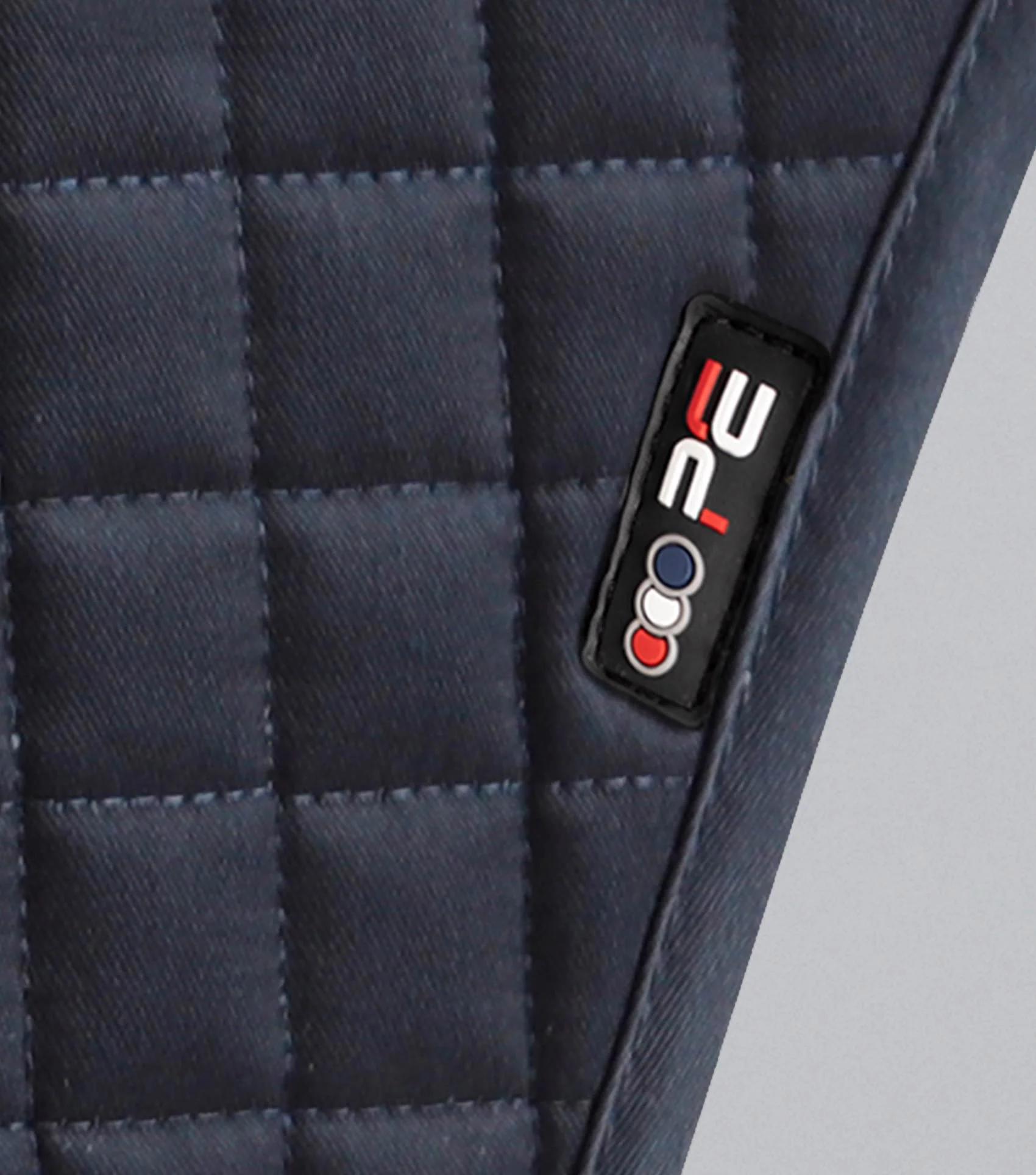 Close Contact Cotton Cross Country Saddle Pad Navy - Image 4