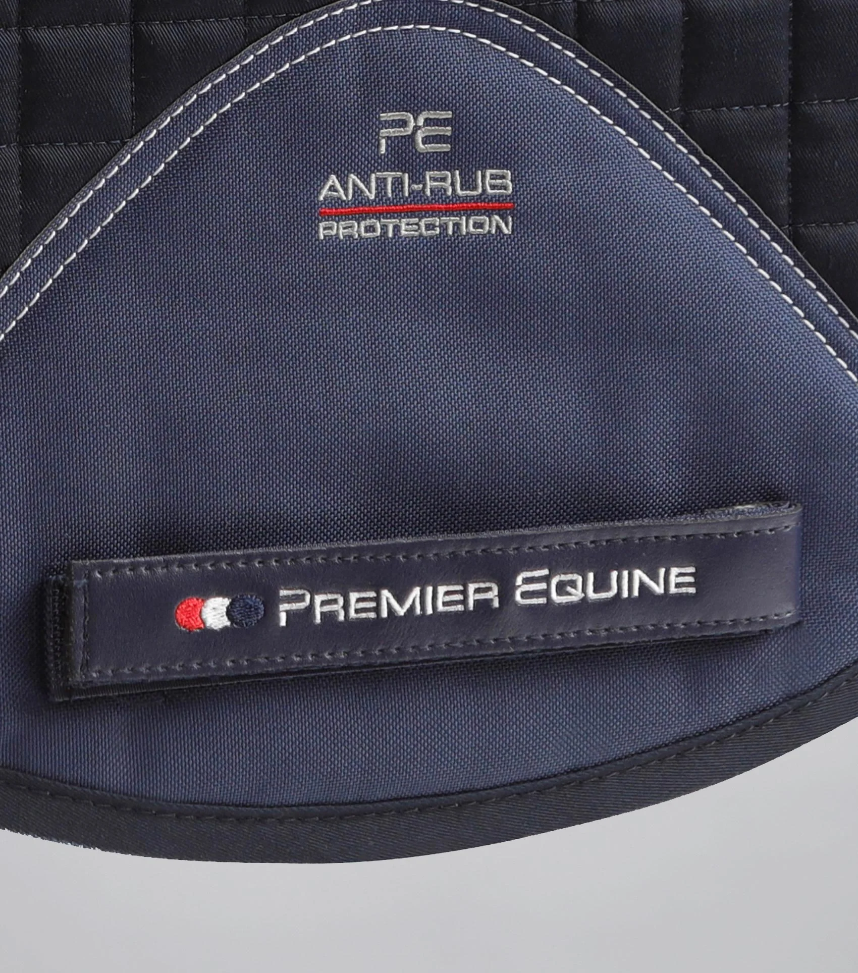 Close Contact Cotton Cross Country Saddle Pad Navy - Image 5