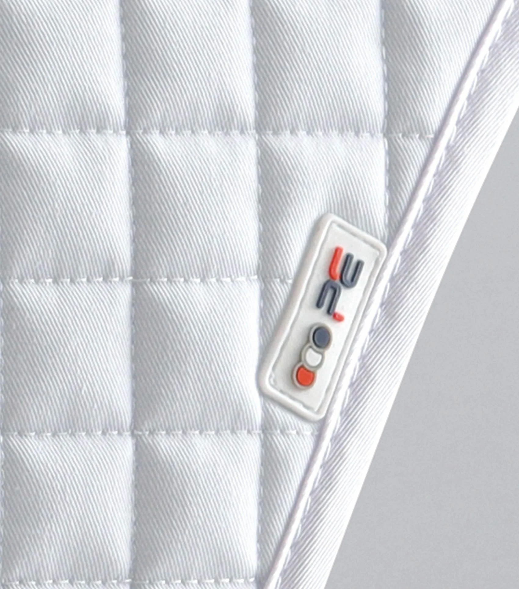 Close Contact Cotton Cross Country Saddle Pad White - Image 3