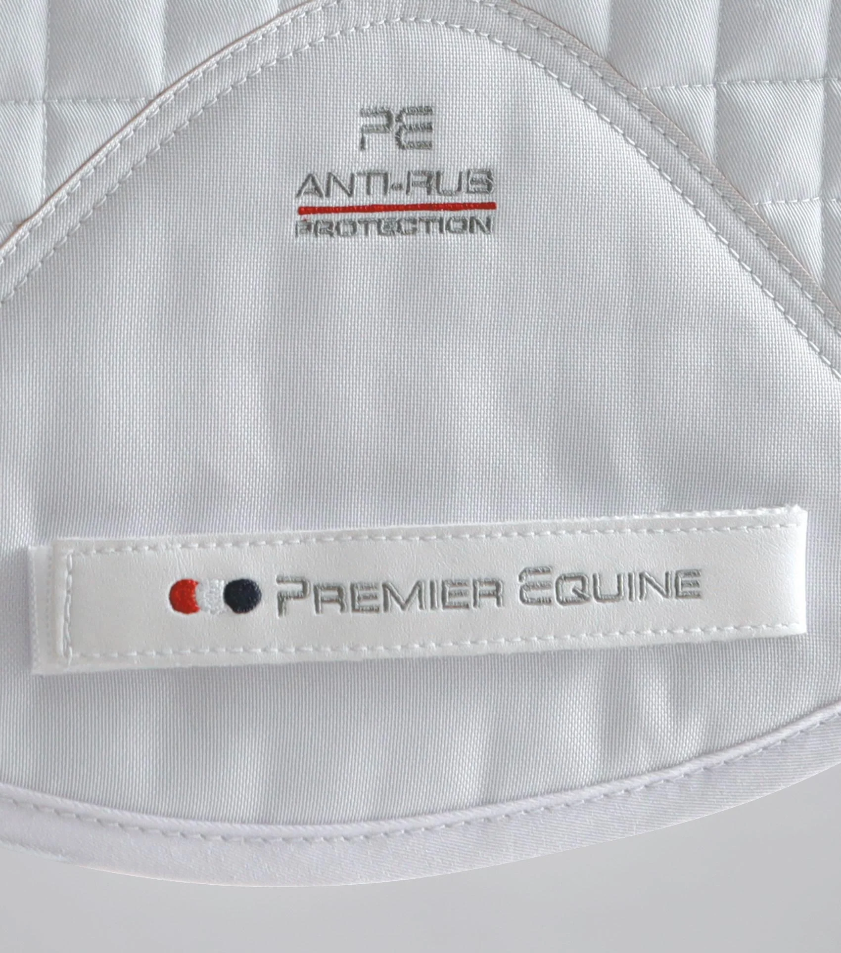 Close Contact Cotton Cross Country Saddle Pad White - Image 5