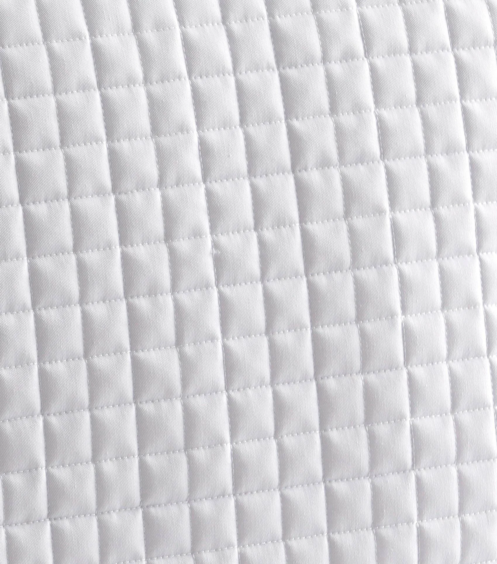 Close Contact Cotton Dressage Saddle Pad White - Image 4