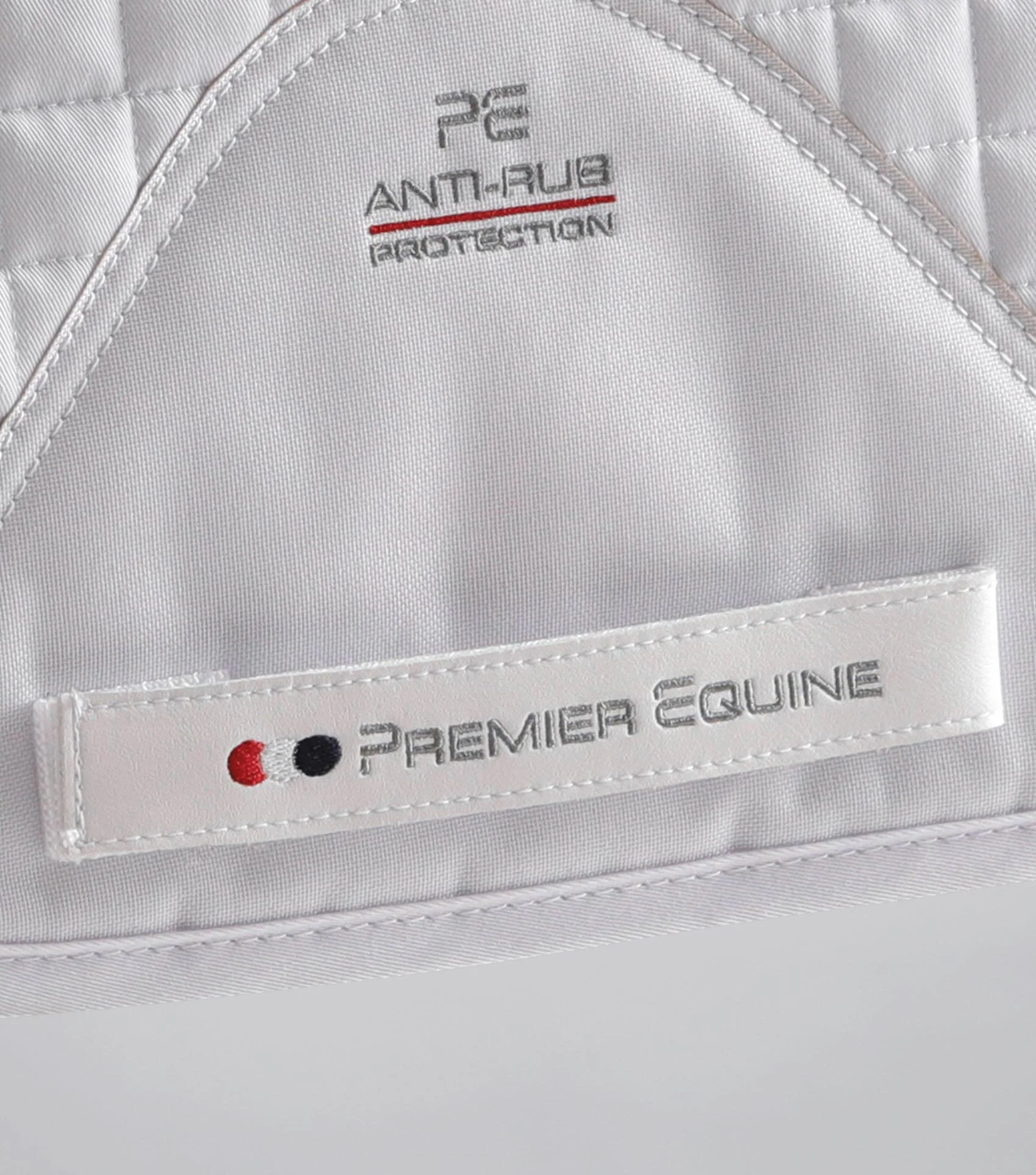 Close Contact Cotton Dressage Saddle Pad White - Image 5