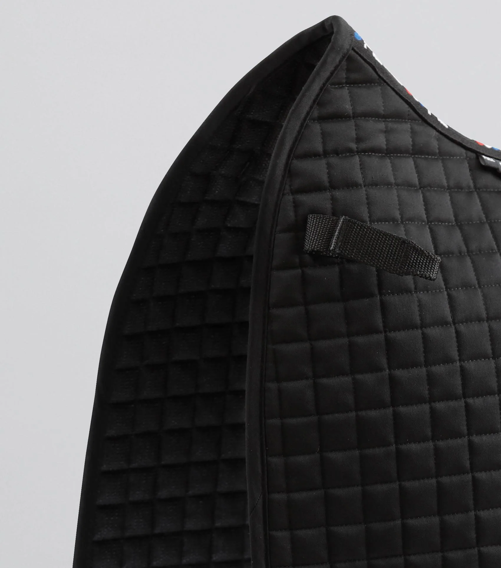 Close Contact Cotton Dressage Saddle Pad Black - Image 3
