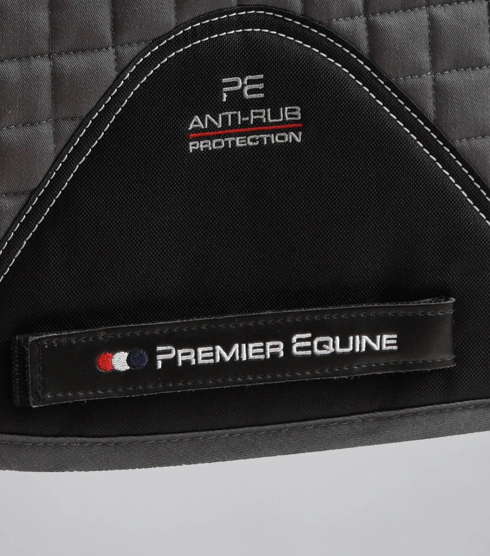Close Contact Cotton Dressage Saddle Pad Grey - Image 5