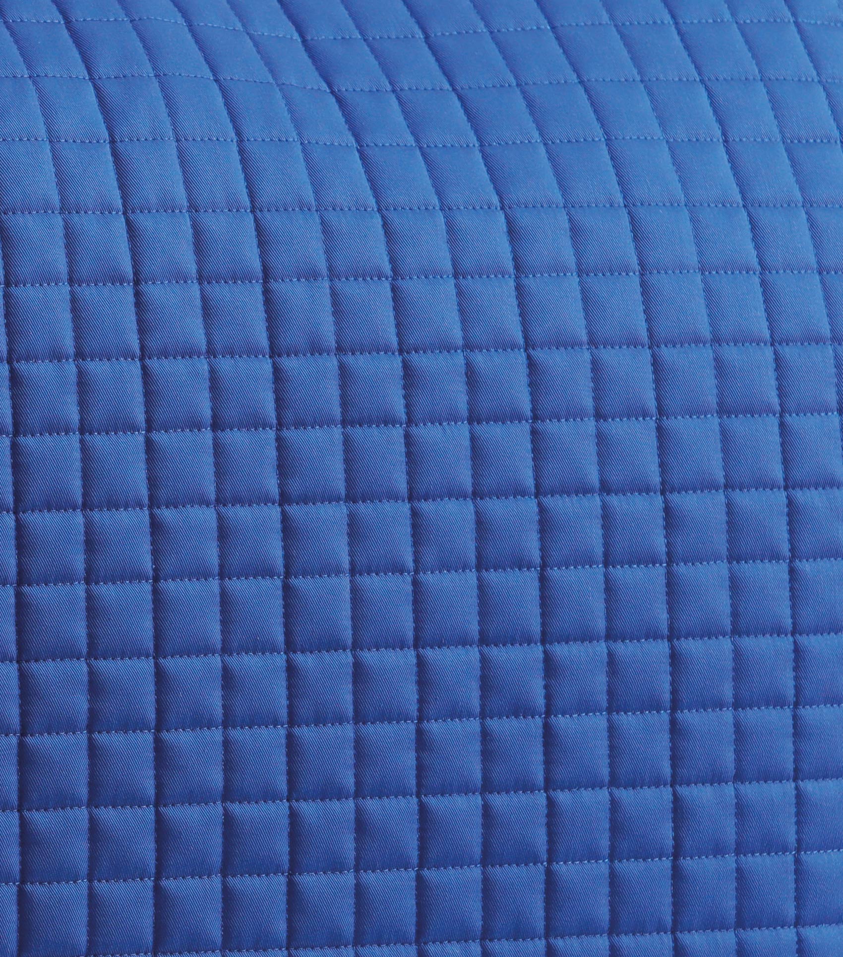 Close Contact Cotton Dressage Saddle Pad Royal Blue - Image 4