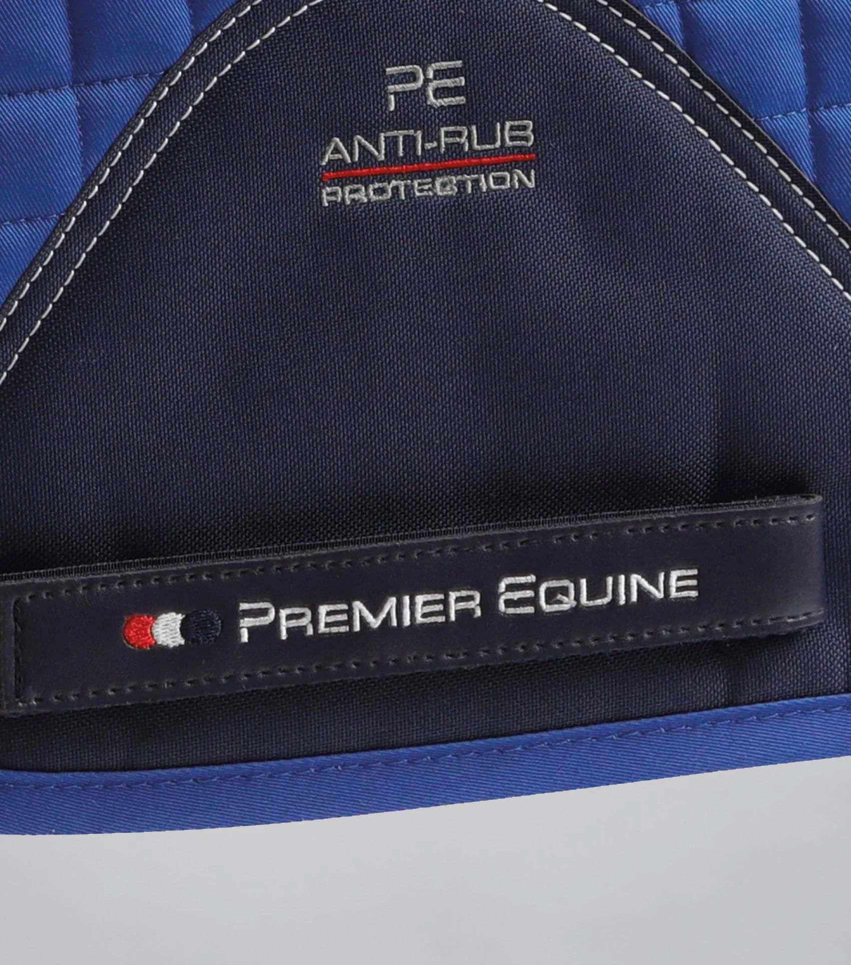 Close Contact Cotton Dressage Saddle Pad Royal Blue - Image 5