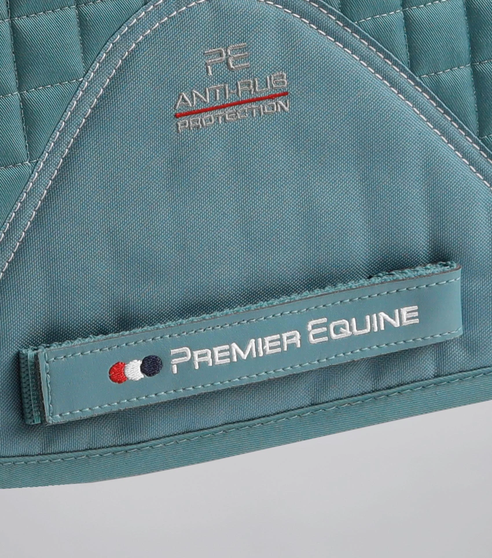 Close Contact Cotton Dressage Saddle Pad Turquoise - Image 5