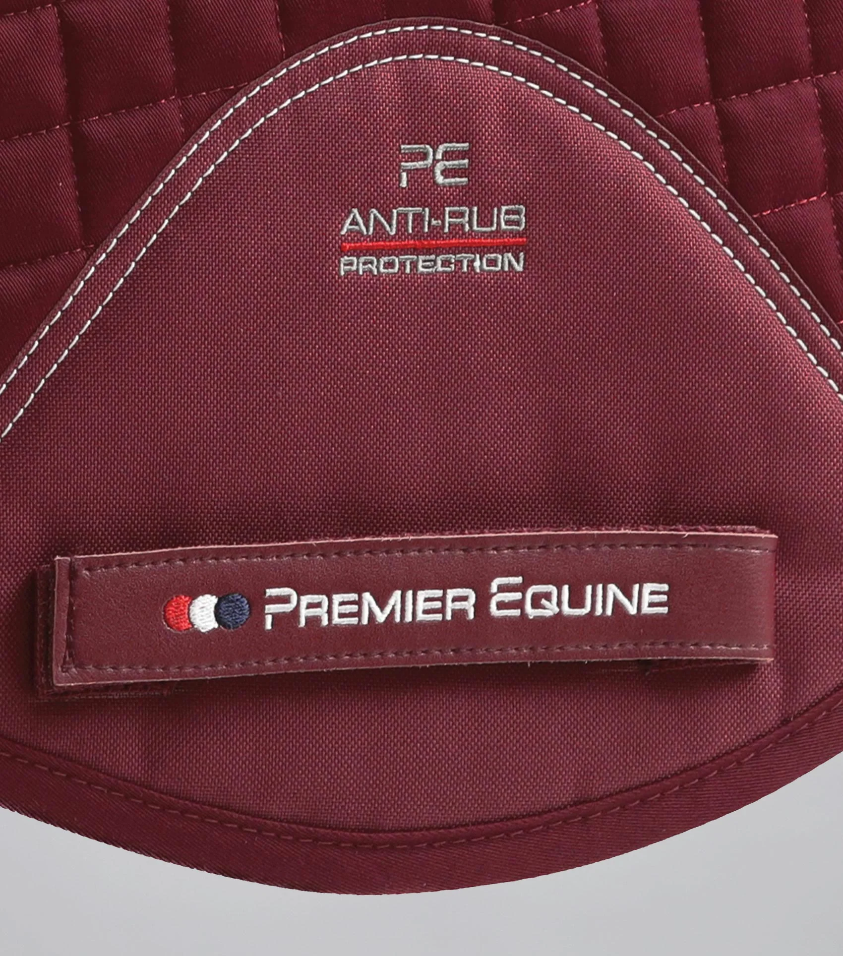 Close Contact Cotton GP/Jump Saddle Pad Burgundy - Image 5
