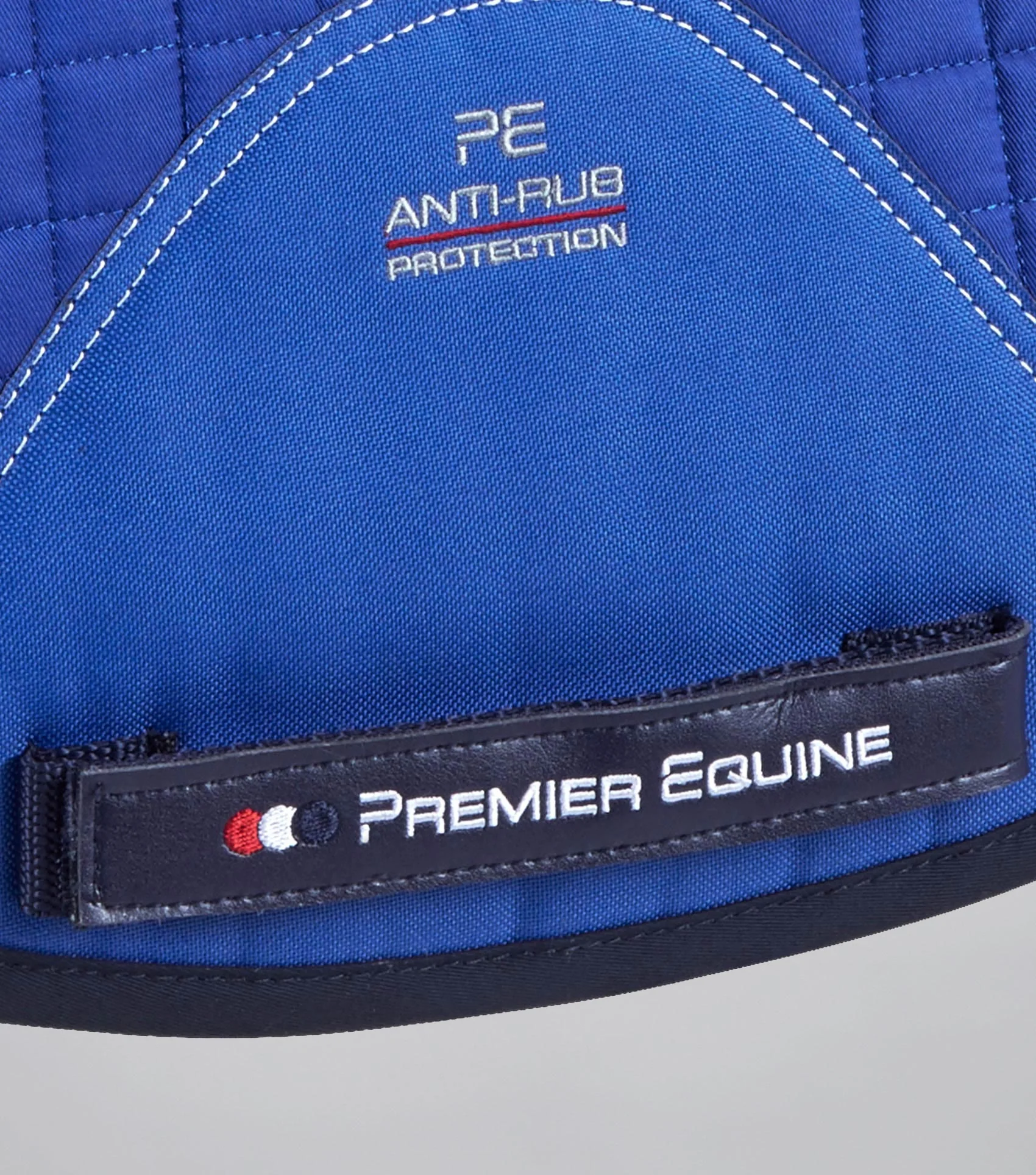 Close Contact European Cotton Saddle Pad - Dressage Square Royal Blue - Image 5