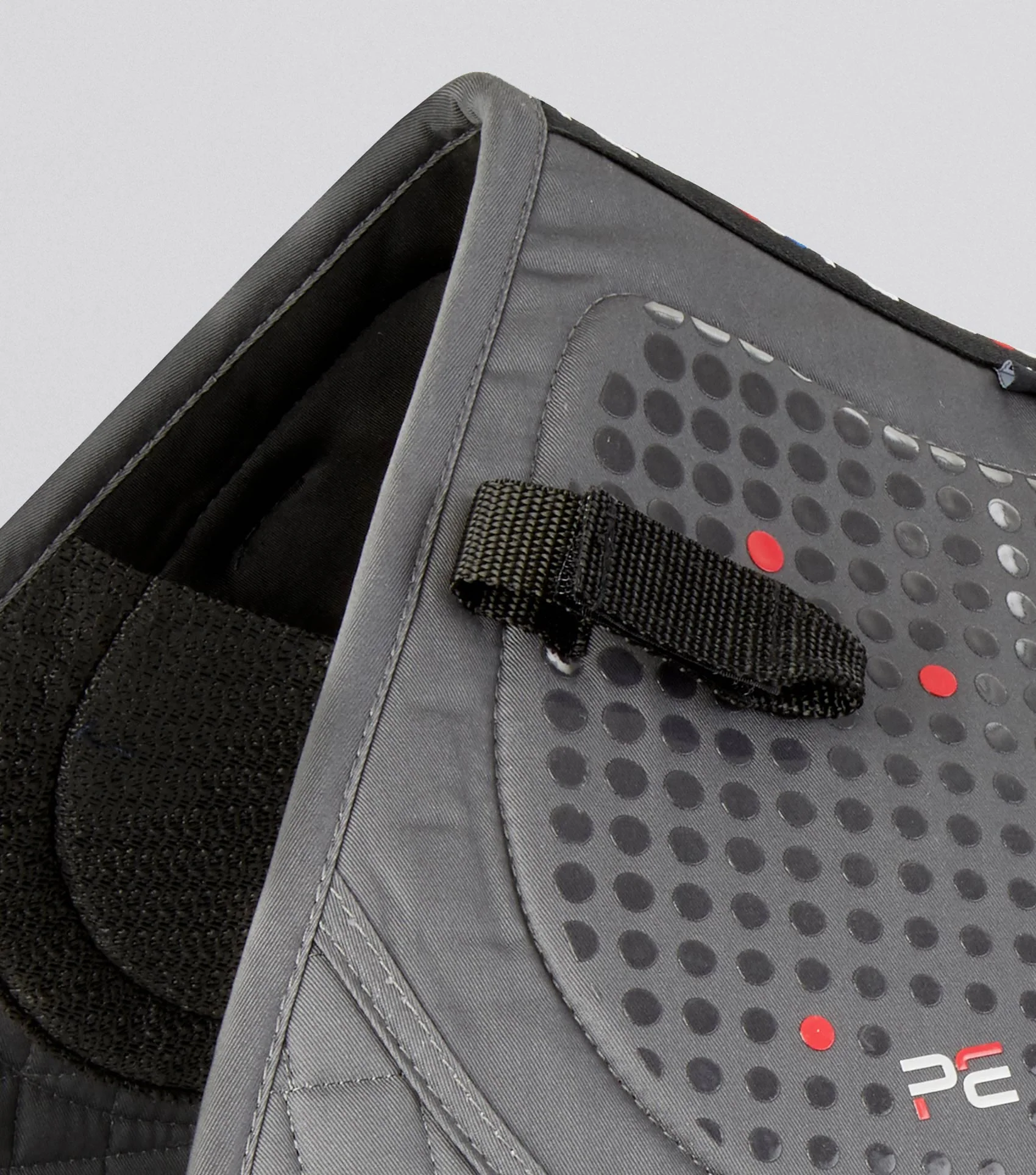 Close Contact Tech Grip Pro Anti-Slip Saddle Pad - GP/Jump Square Grey - Image 3