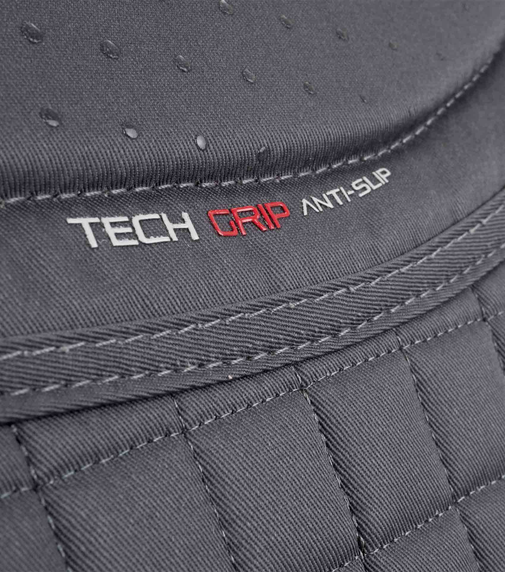 Close Contact Tech Grip Pro Anti-Slip Saddle Pad - GP/Jump Square Grey - Image 5