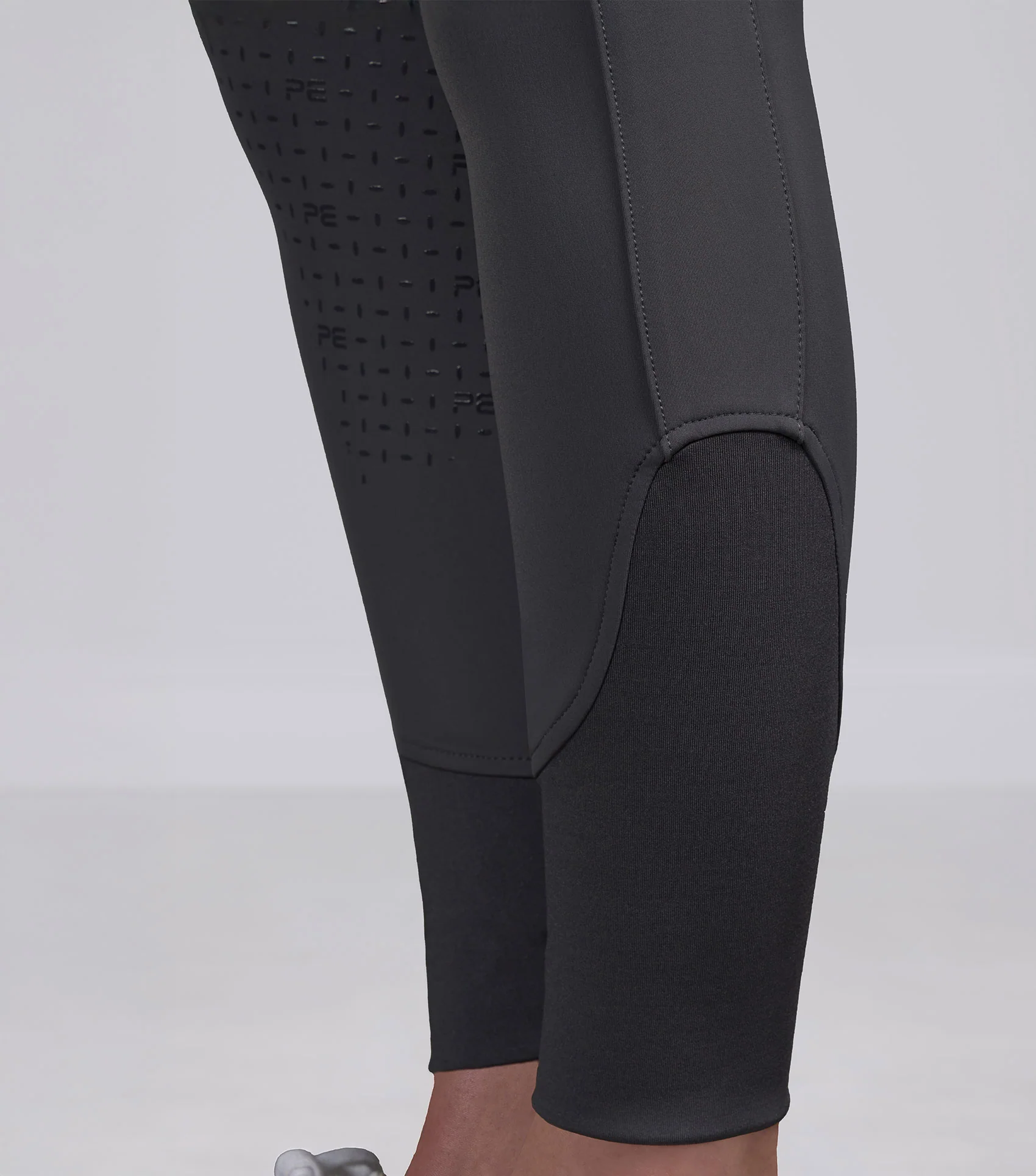 Coco II Womens Gel Full Seat Riding Breeches Anthracite - Image 5