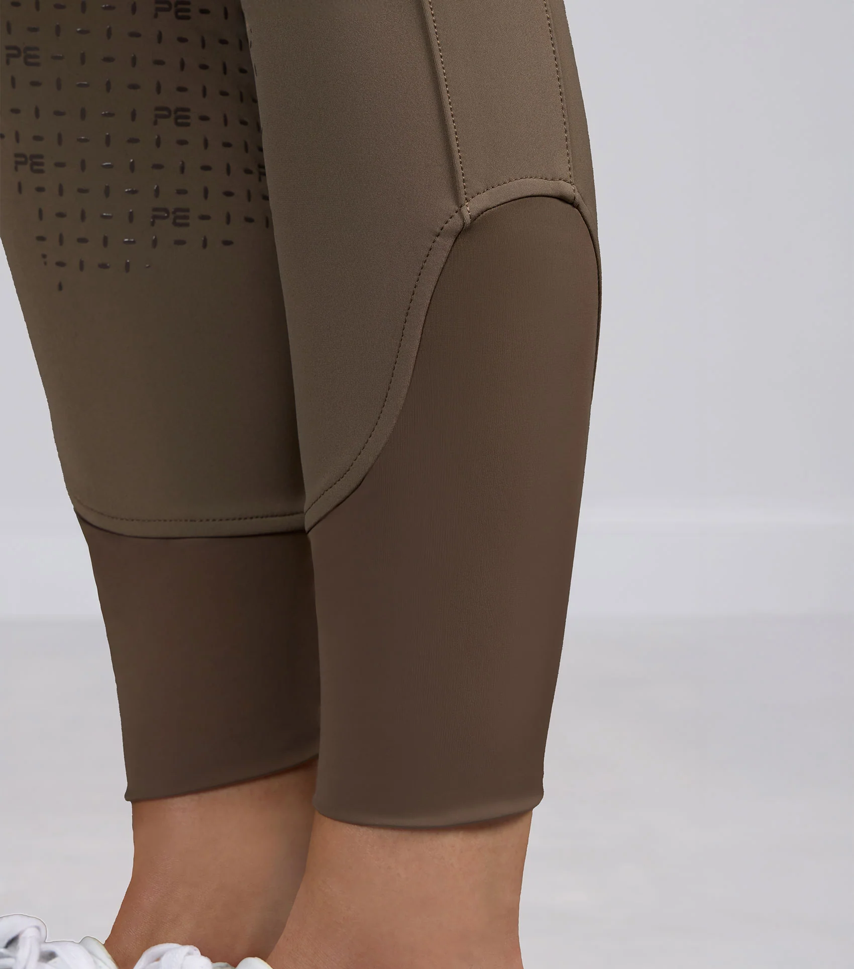 Coco II Womens Gel Full Seat Riding Breeches Walnut - Image 5