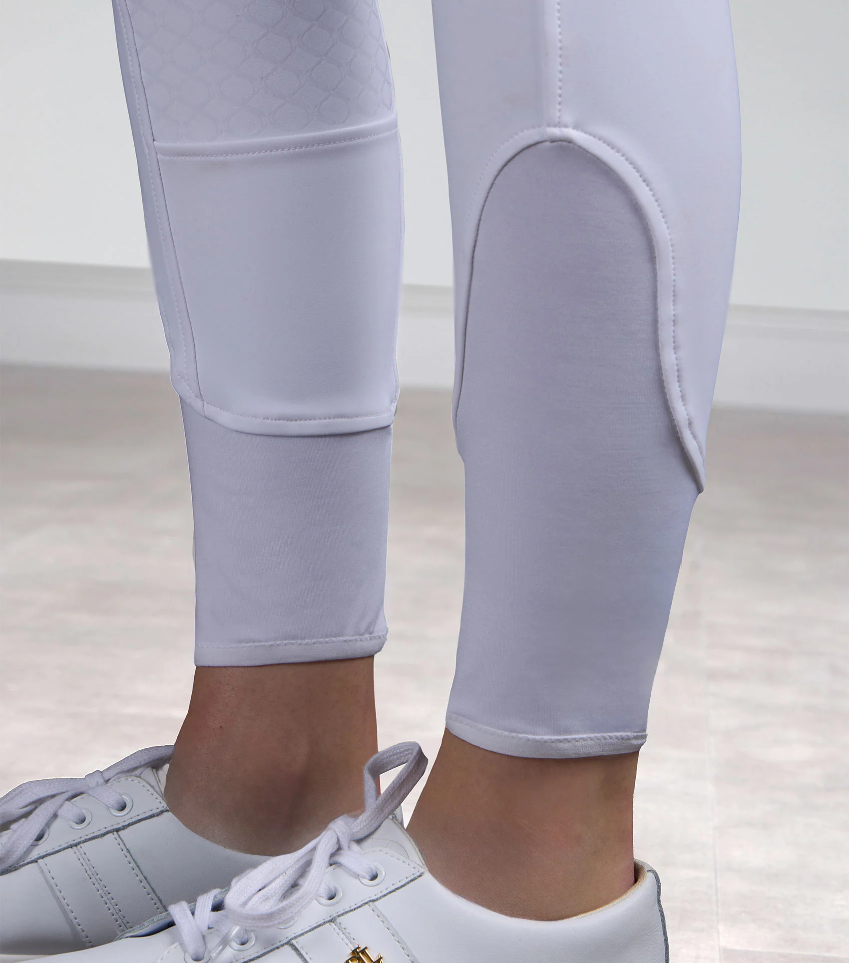 Coco Novo Womens Full Seat Competition Riding Breeches White - Image 5