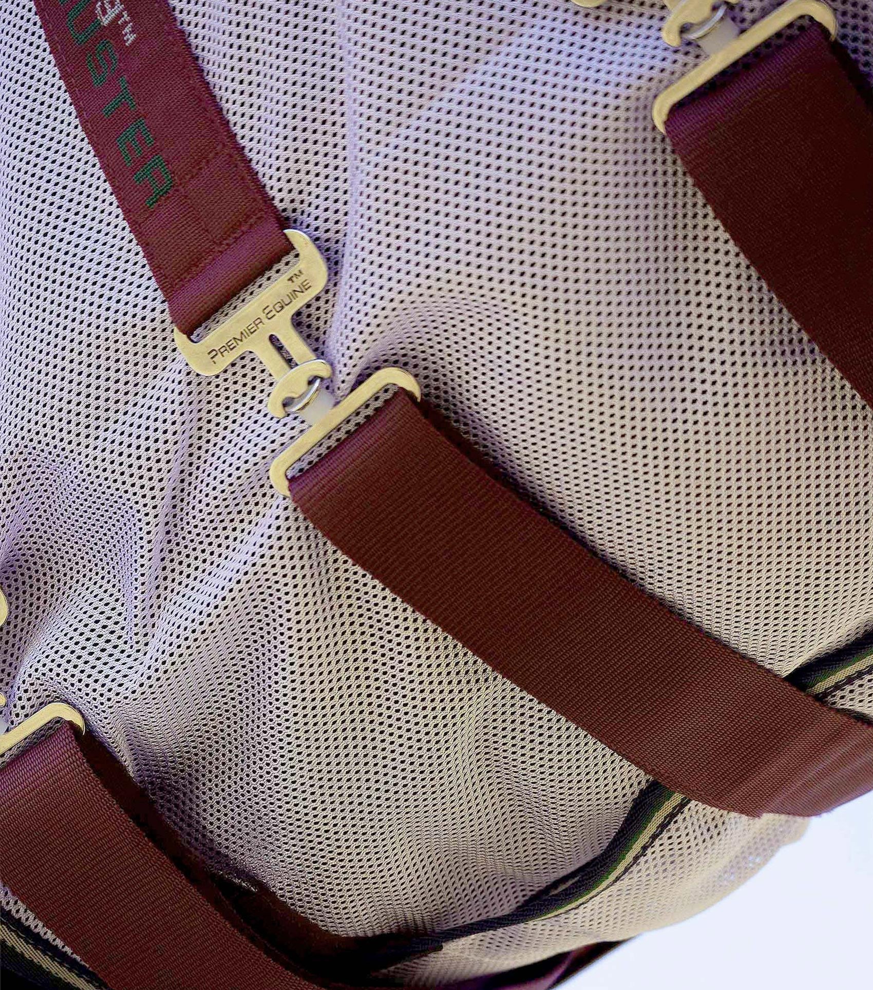 Combo Bug Buster Fly Rug with Belly Flap Lavender - Image 4