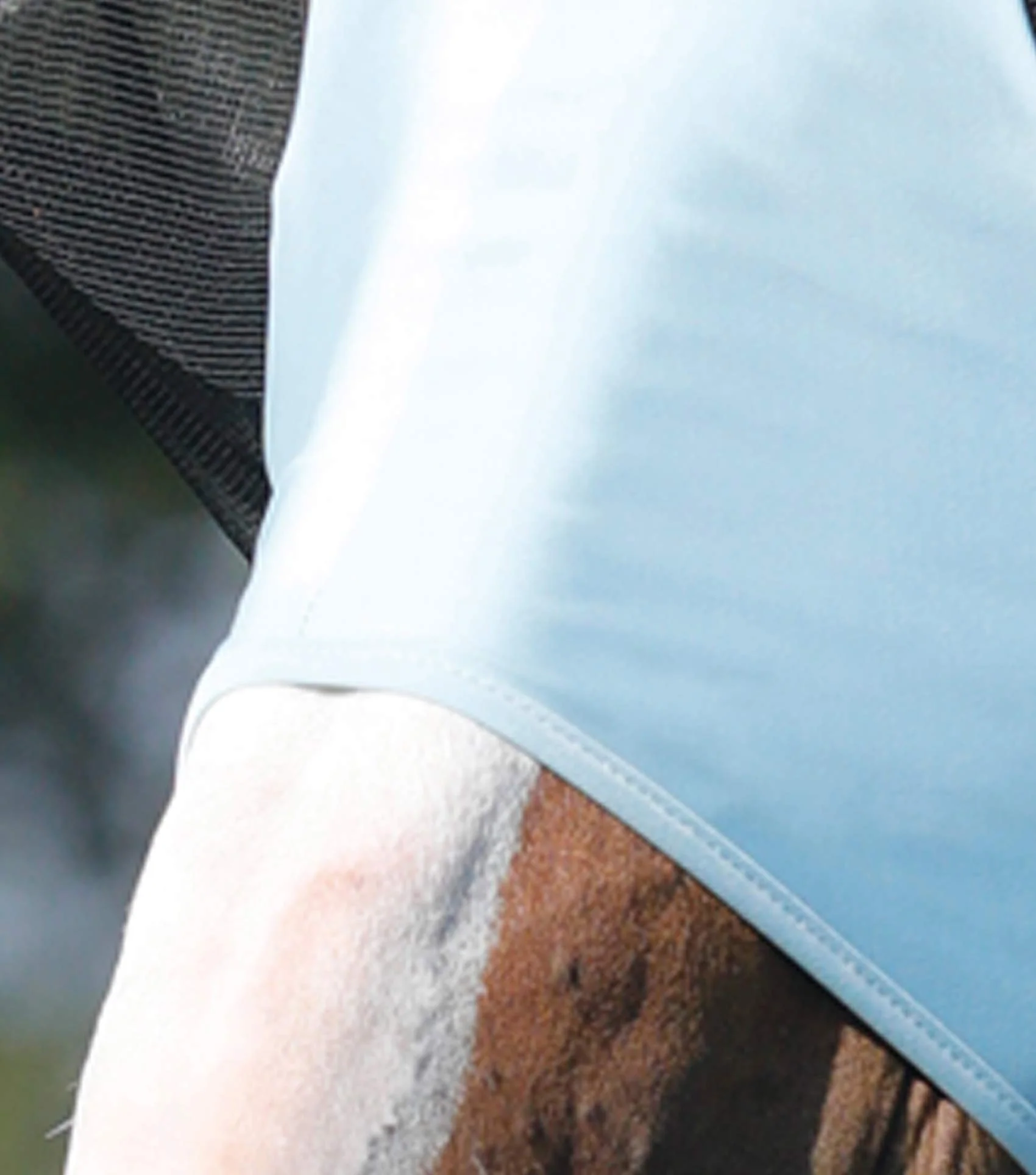 Comfort Tech Lycra Fly Mask Blue - Image 4