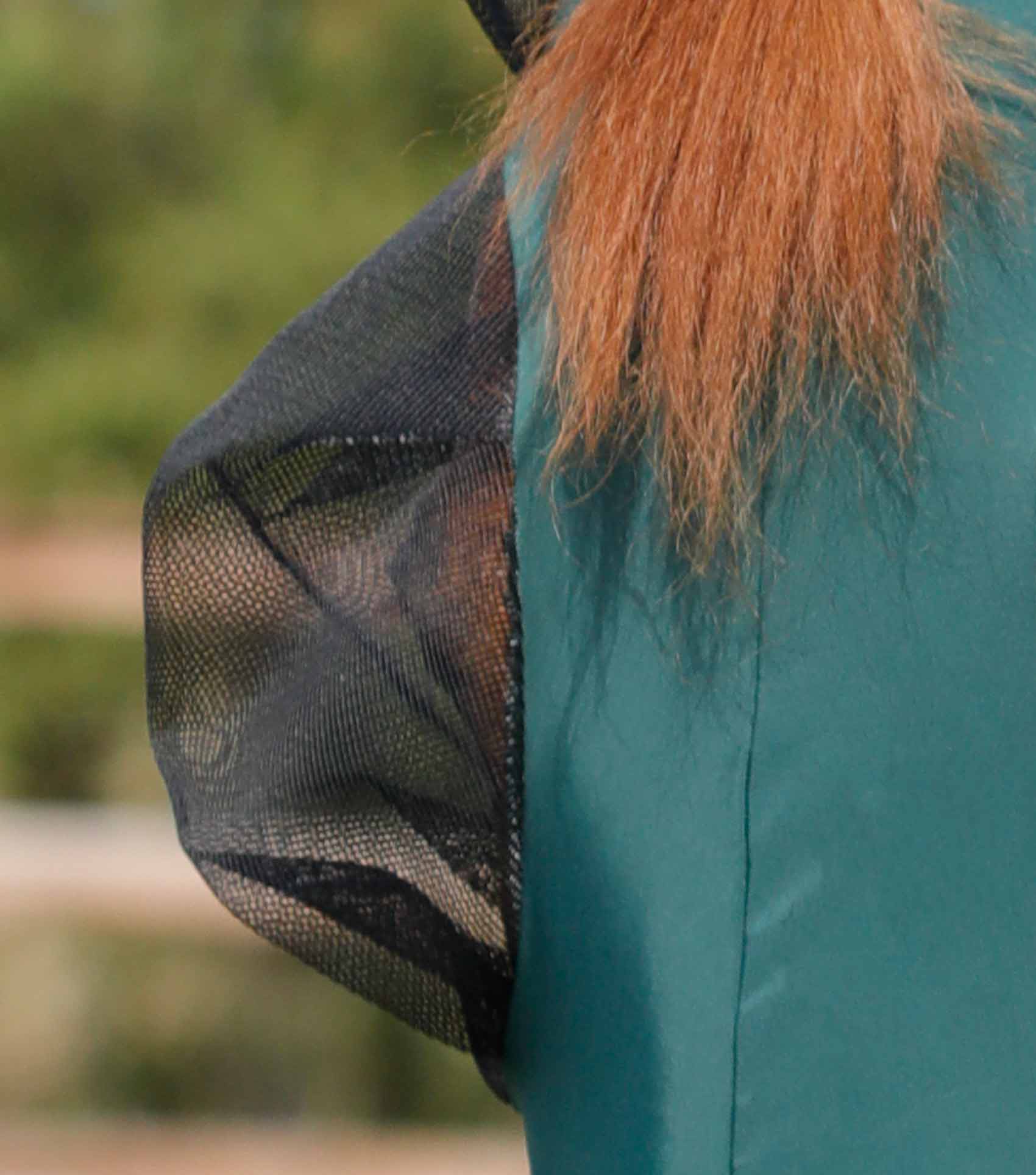 Comfort Tech Lycra Fly Mask Xtra Green - Image 3
