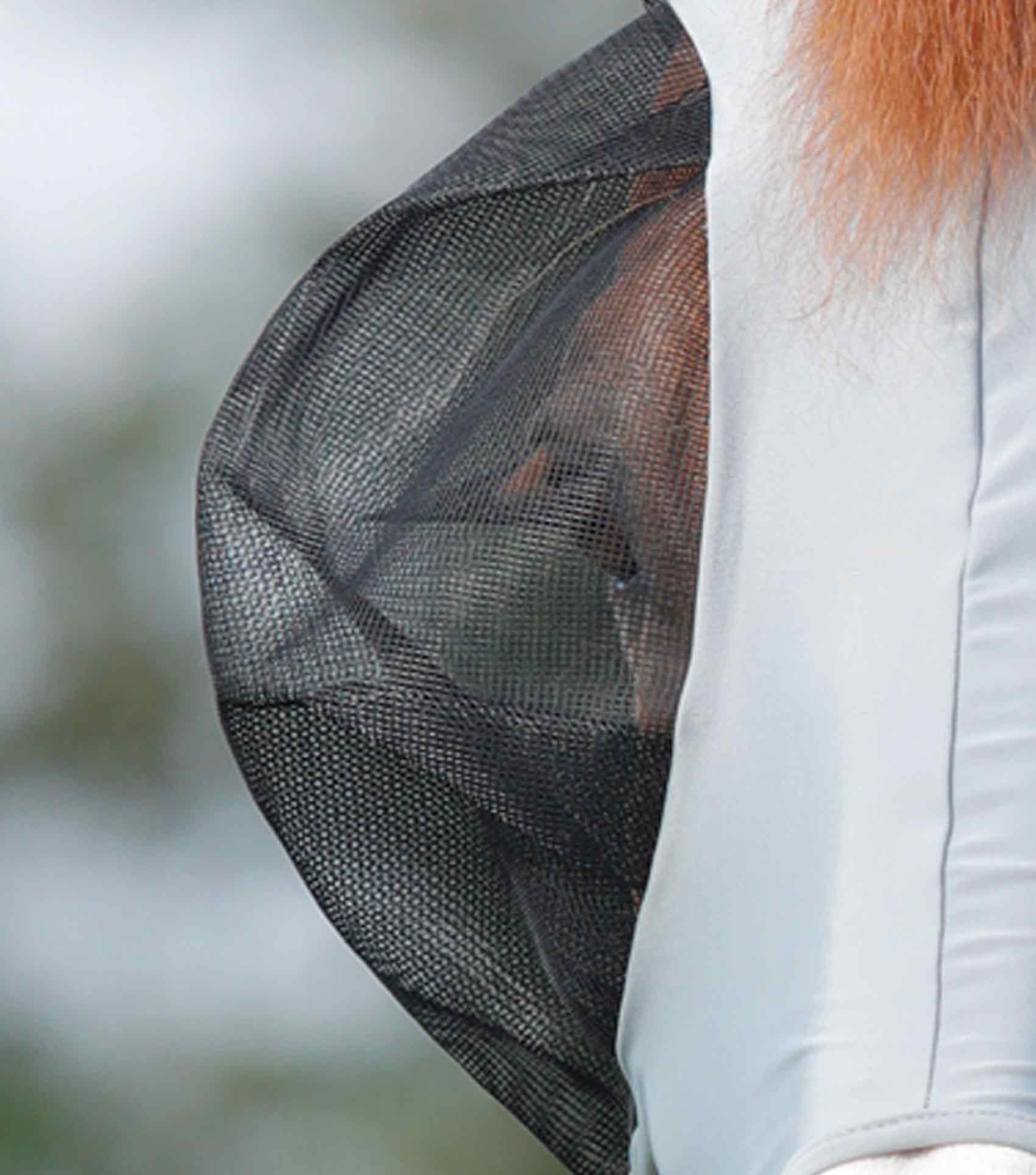 Comfort Tech Lycra Fly Mask Xtra Grey - Image 3