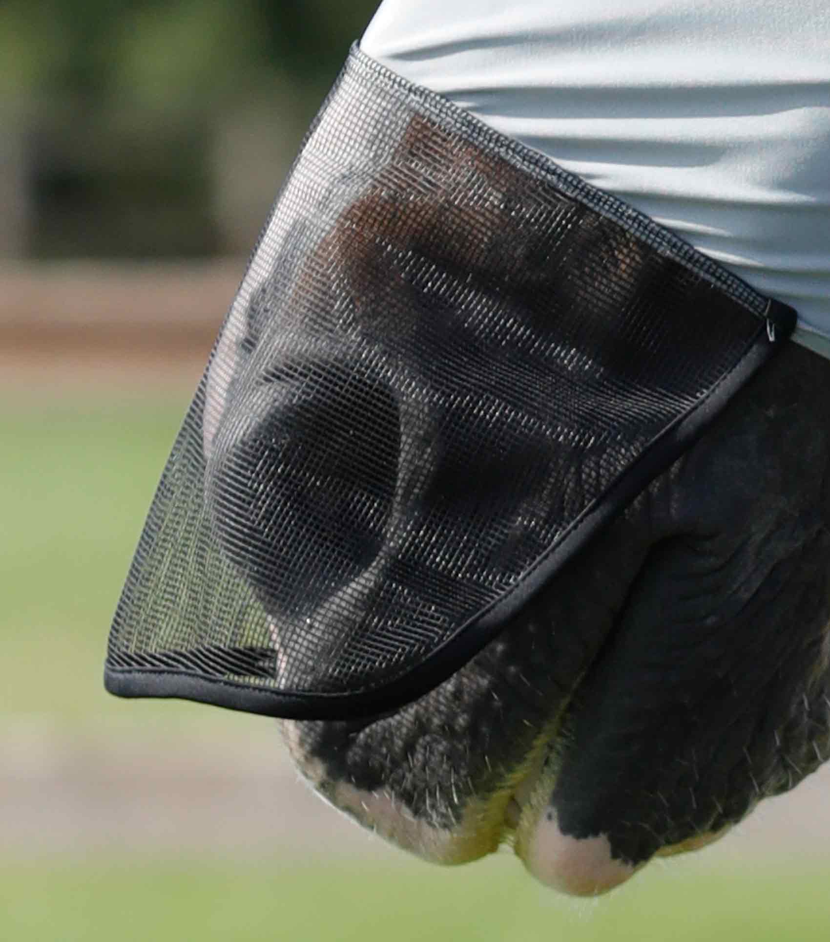 Comfort Tech Lycra Fly Mask Xtra Grey - Image 4