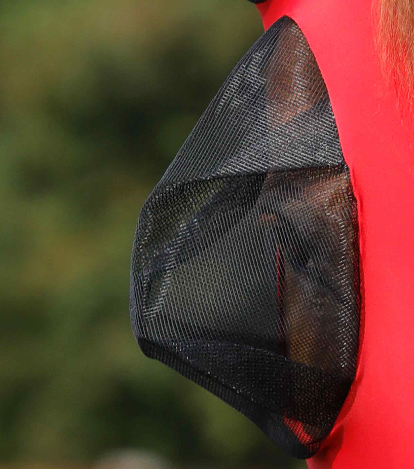 Comfort Tech Lycra Fly Mask Xtra Red - Image 3
