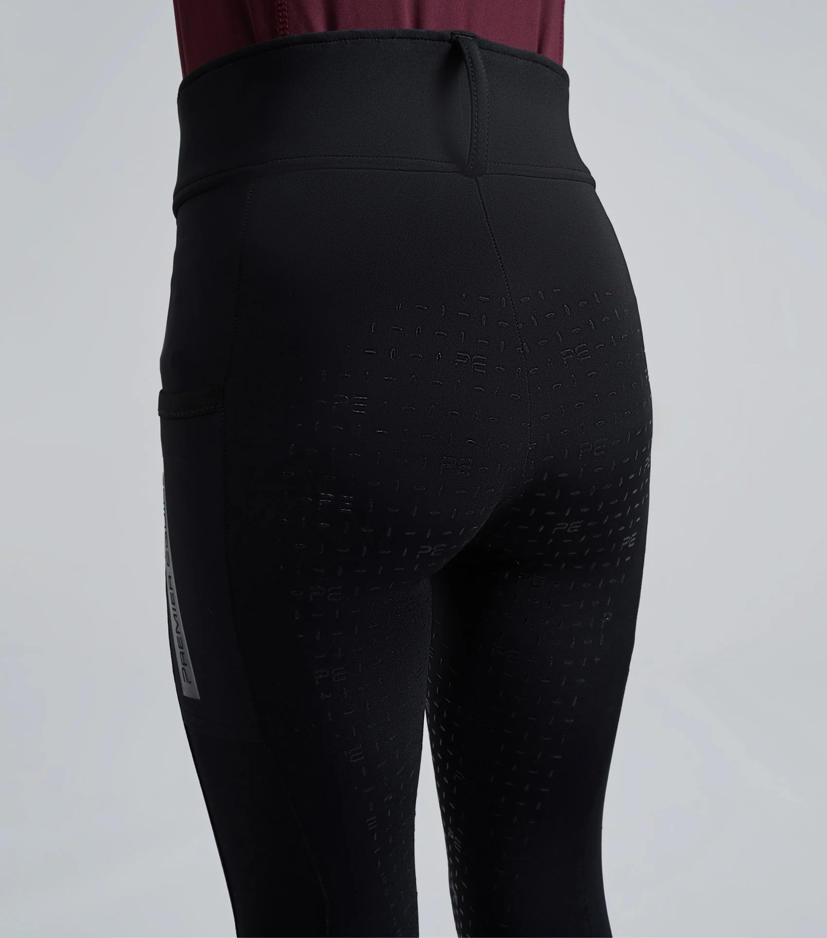 Concerto Girls Riding Tights Jet Black - Image 2