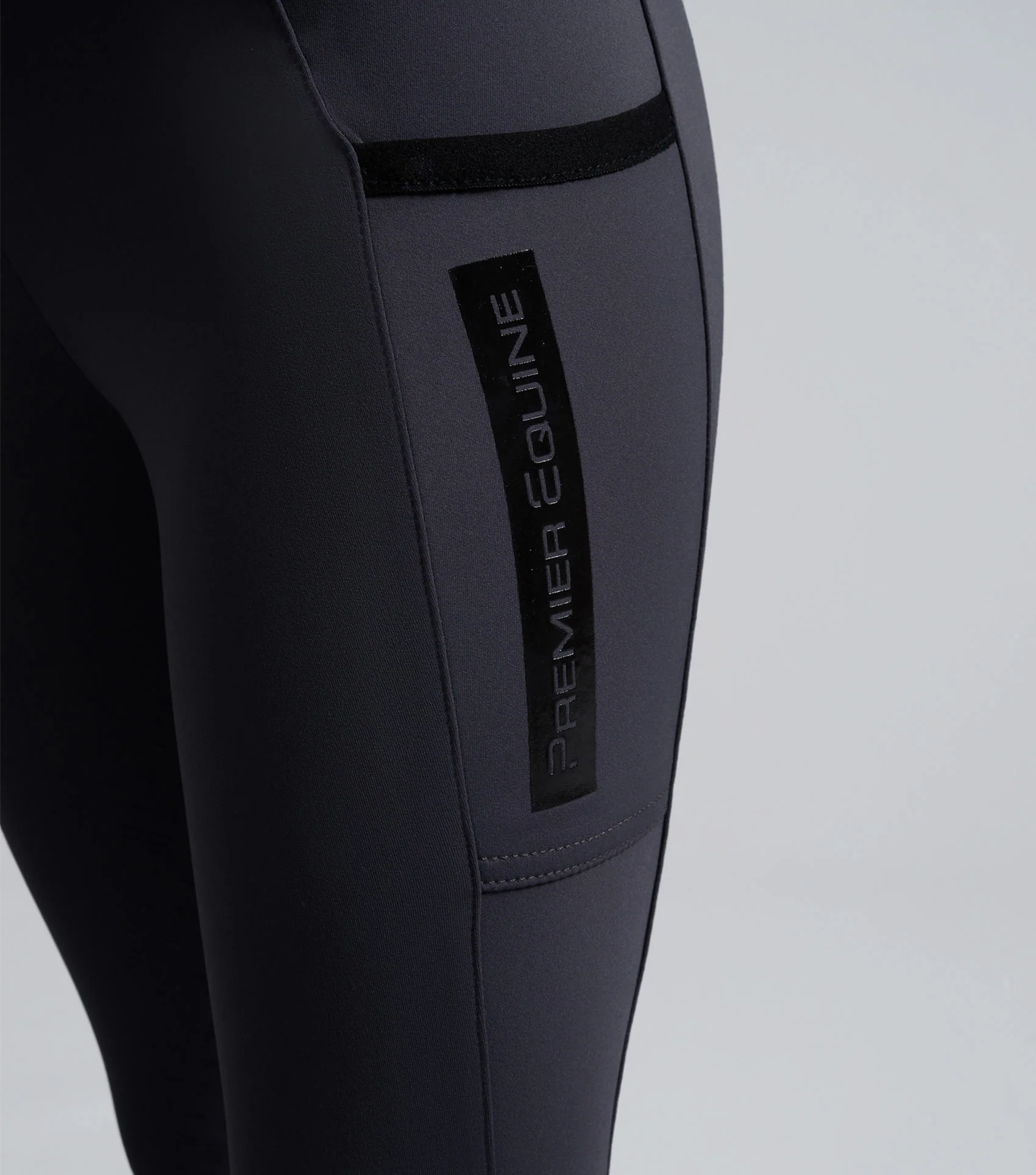 Concerto Girls Riding Tights Dove Stone Grey - Image 3