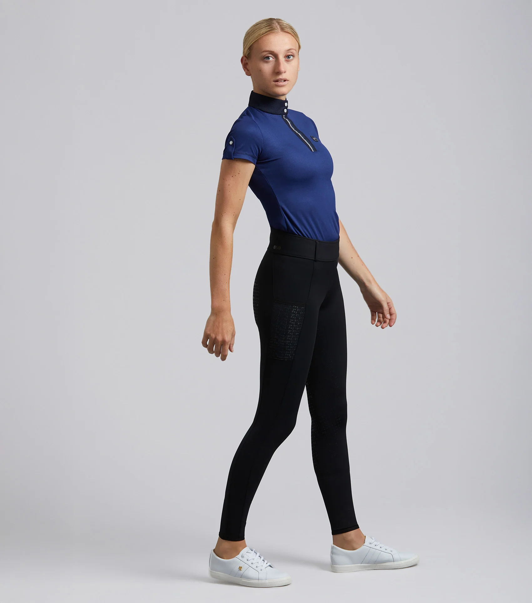 Concerto Ladies Riding Tights Jet Black - Image 6