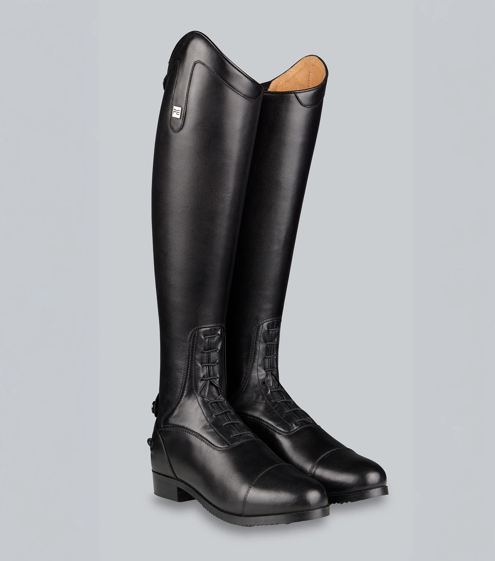 Courbette Leather Field Riding Boots Black - Image 6