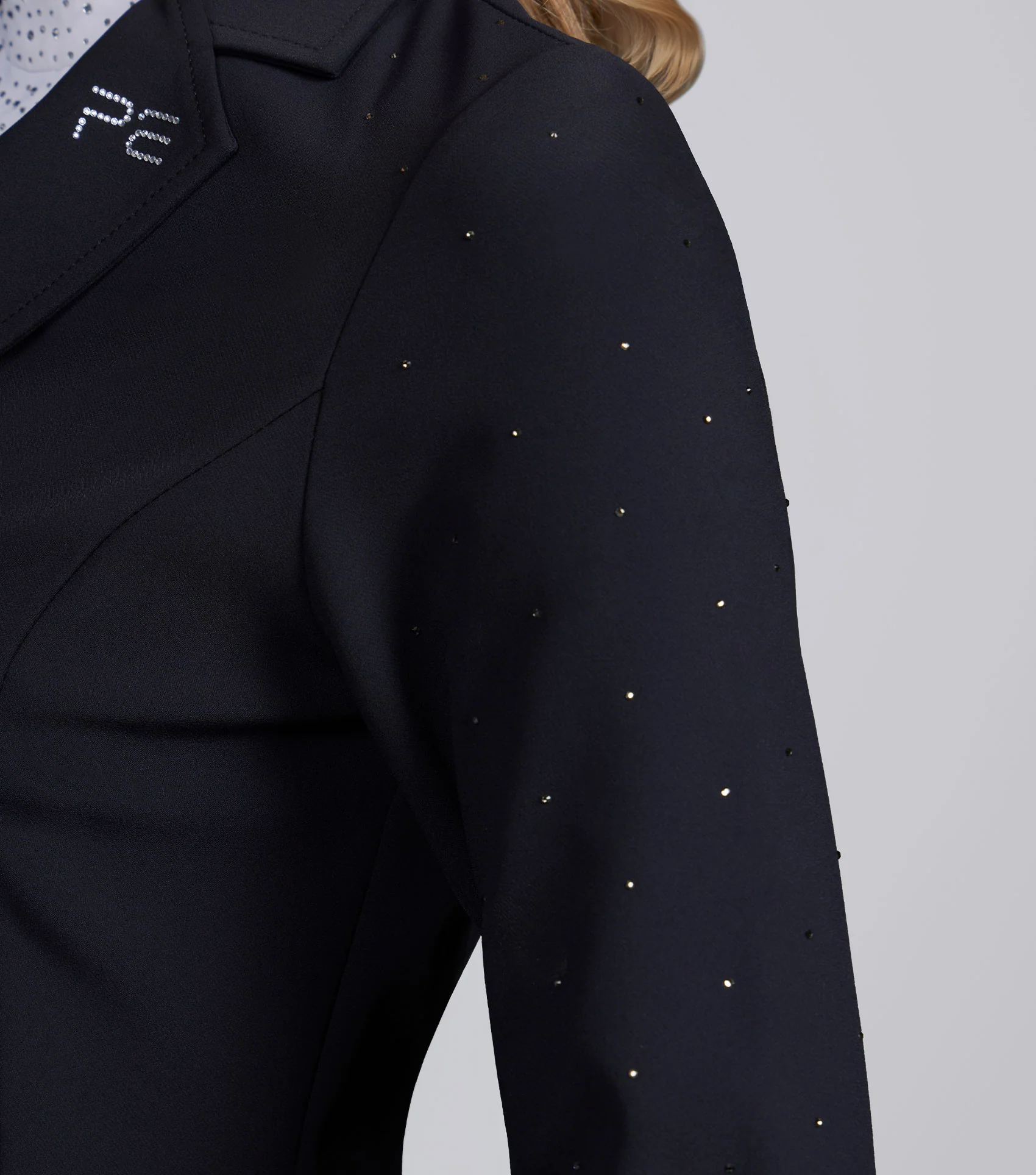 Cristalli Womens Competition Jacket Black - Image 4