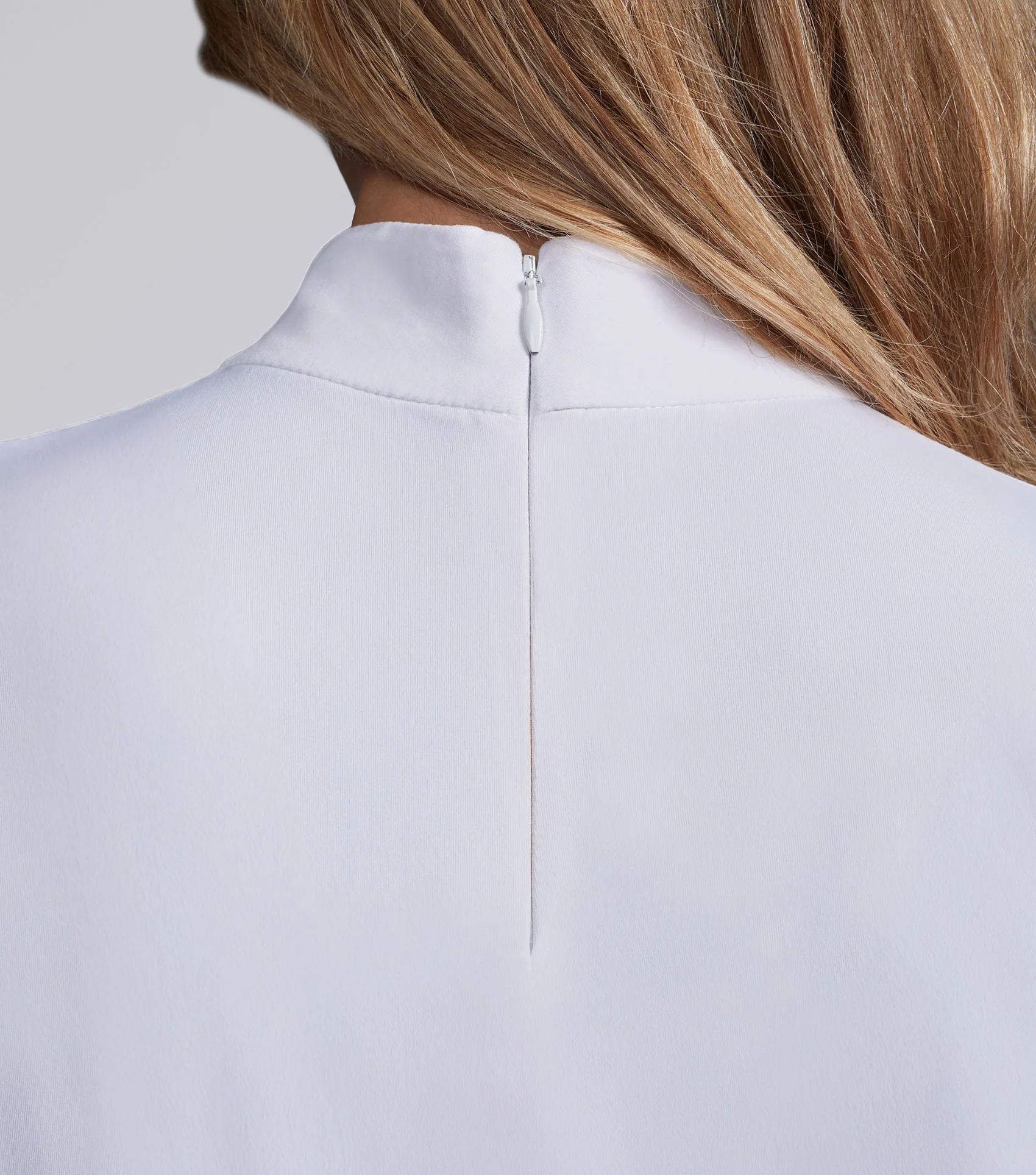 Cristalli Womens Short Sleeve Competition Shirt White - Image 5