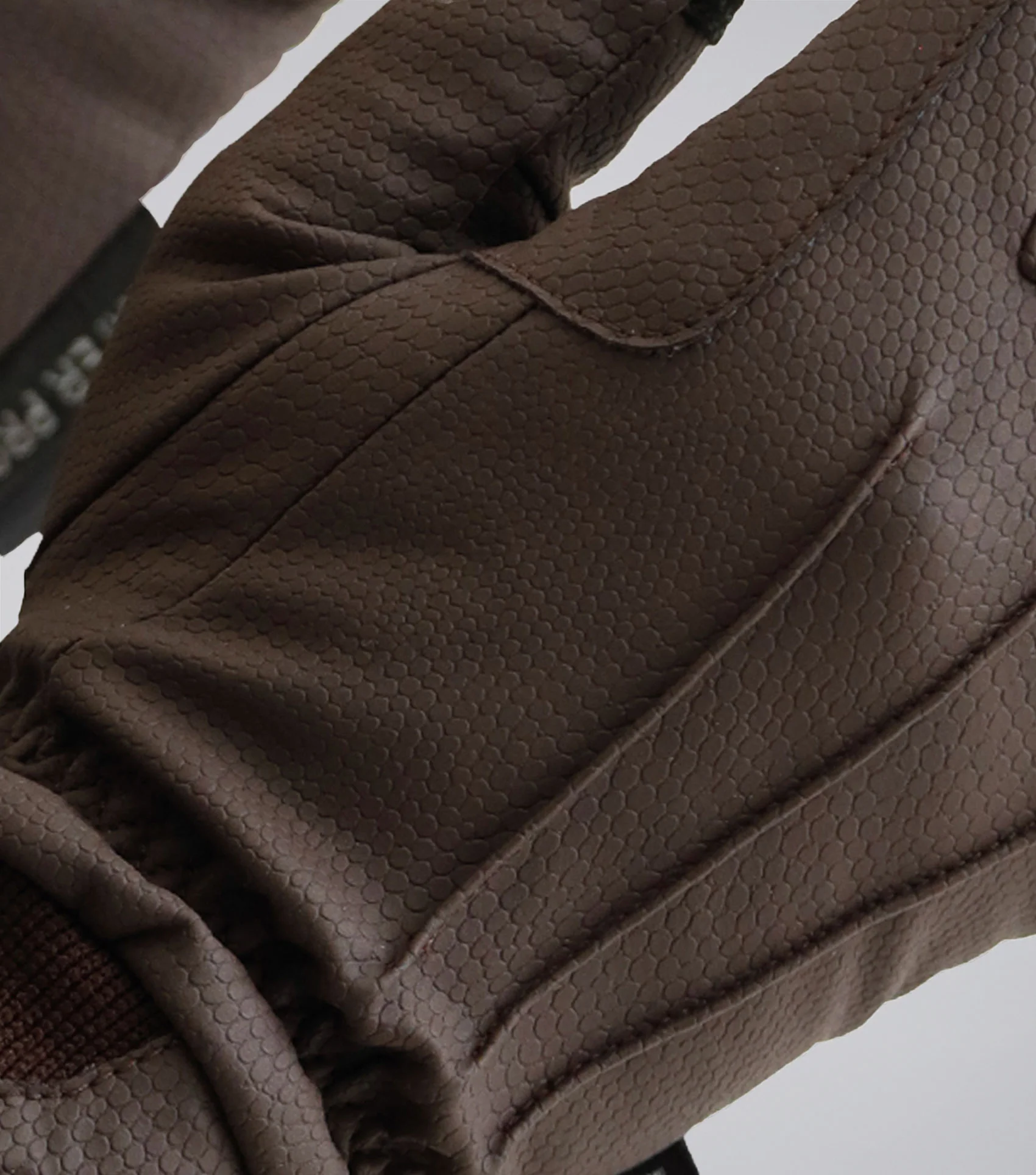 Dajour Waterproof Riding Gloves Brown - Image 4