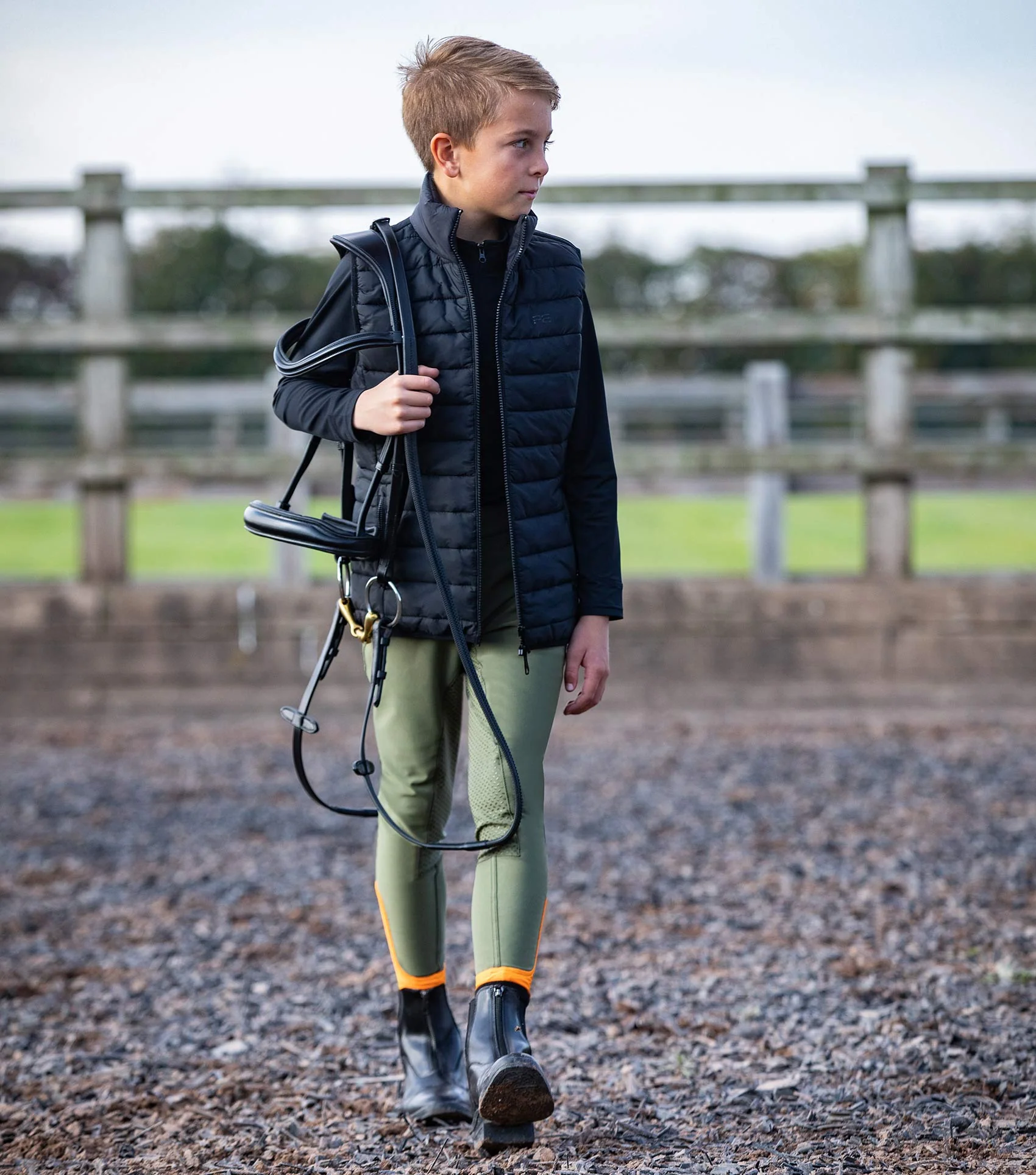 Dante Junior Unisex Gilet Black - Image 2