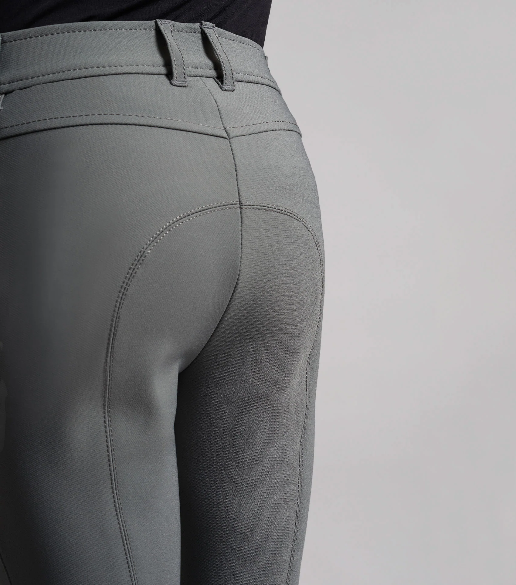 Derby Boys Riding Breeches Grey - Image 3