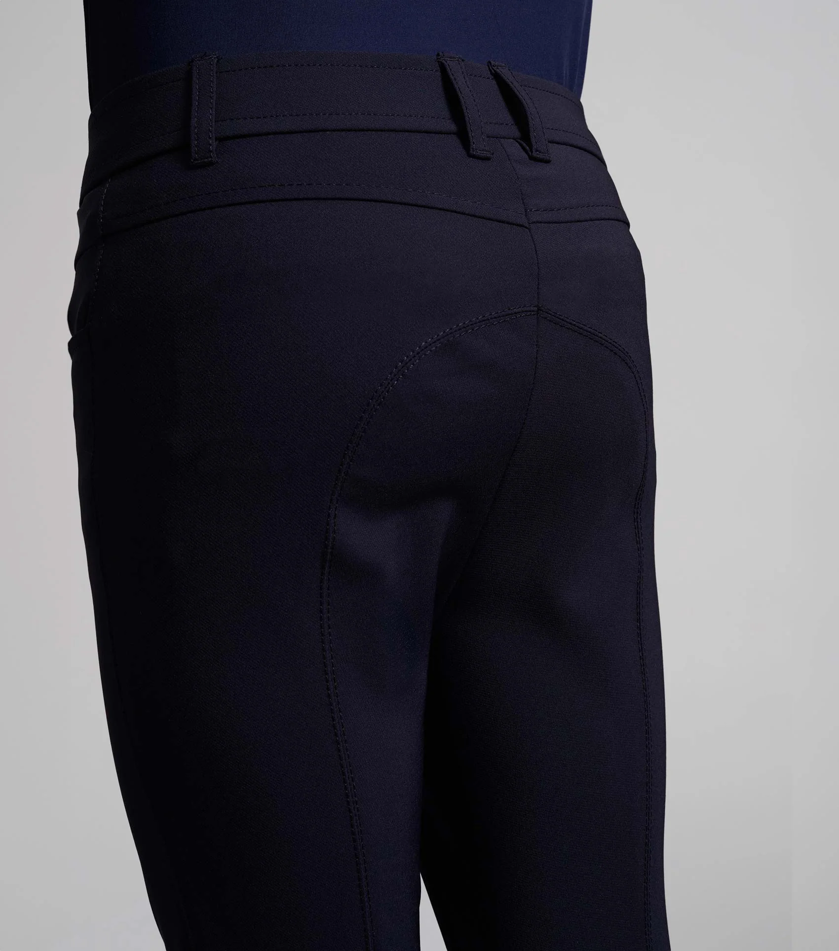 Derby Boys Riding Breeches Navy - Image 3