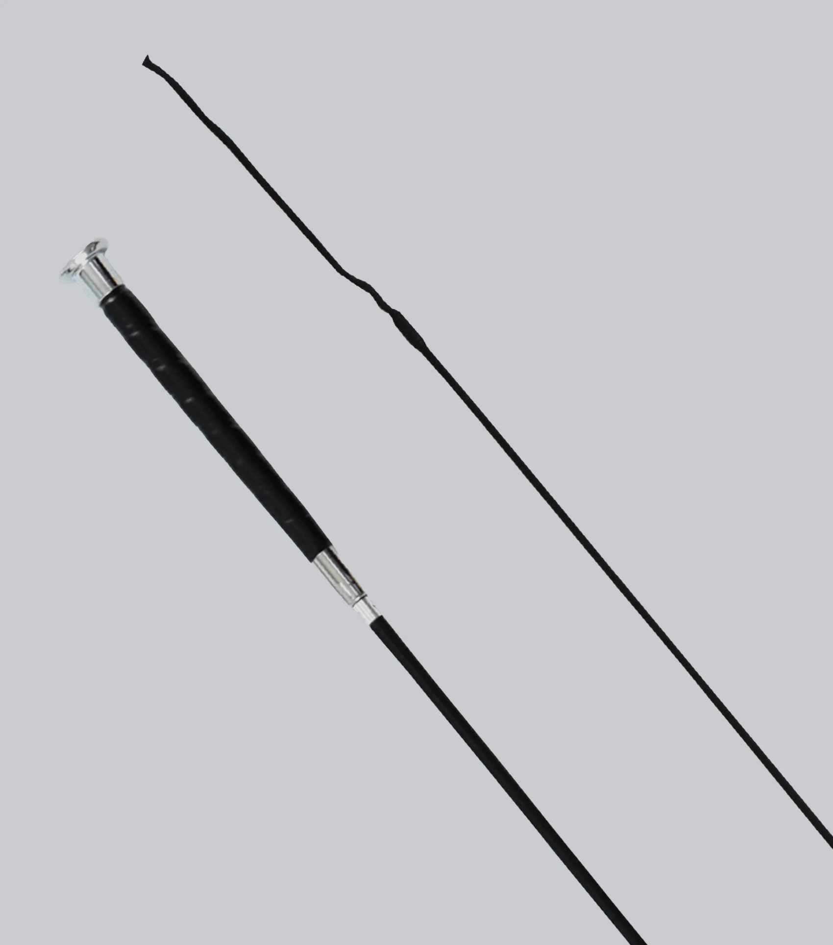 Deruta Dressage Whip Black 110cm - Image 2