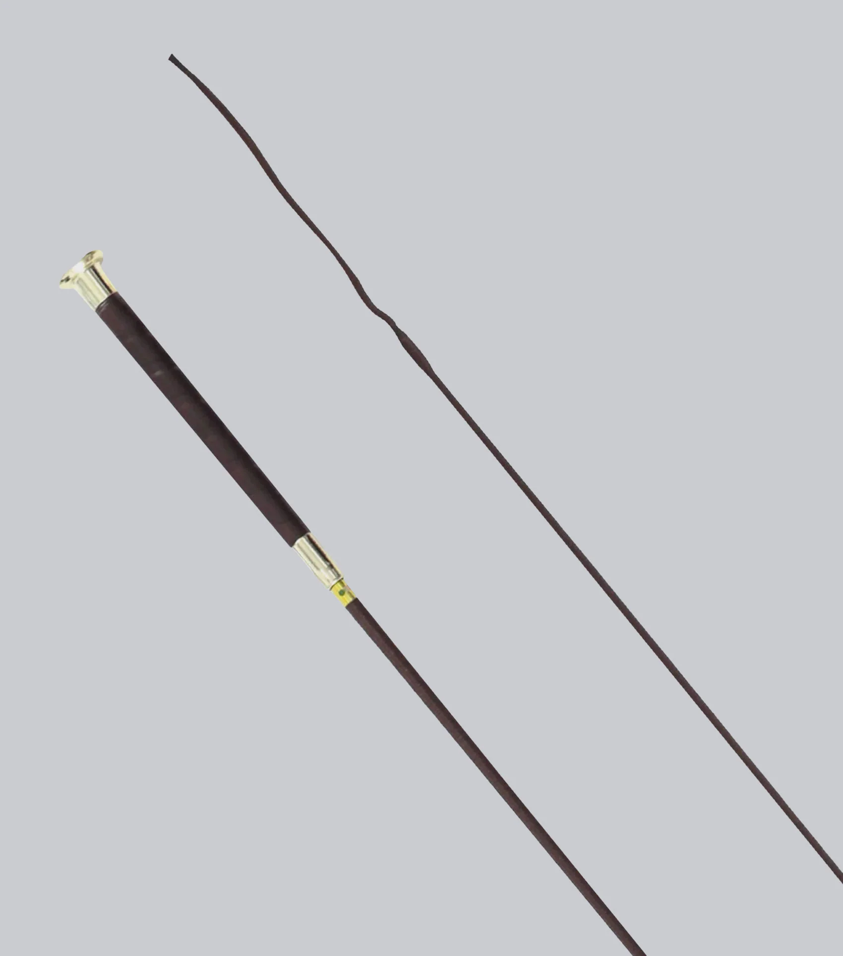 Deruta Dressage Whip Brown 110cm - Image 2