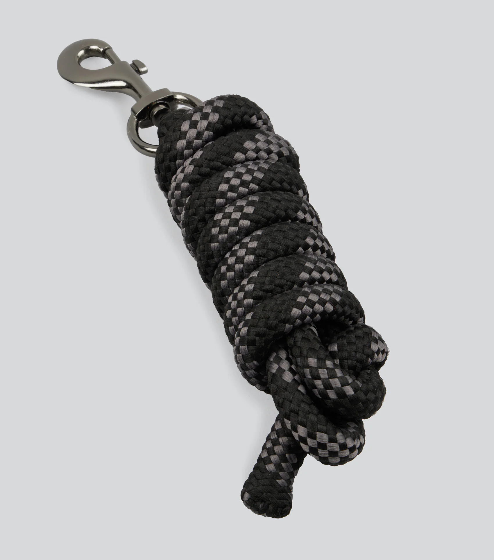 Duco Padded Head Collar With Lead Rope Black - Image 5