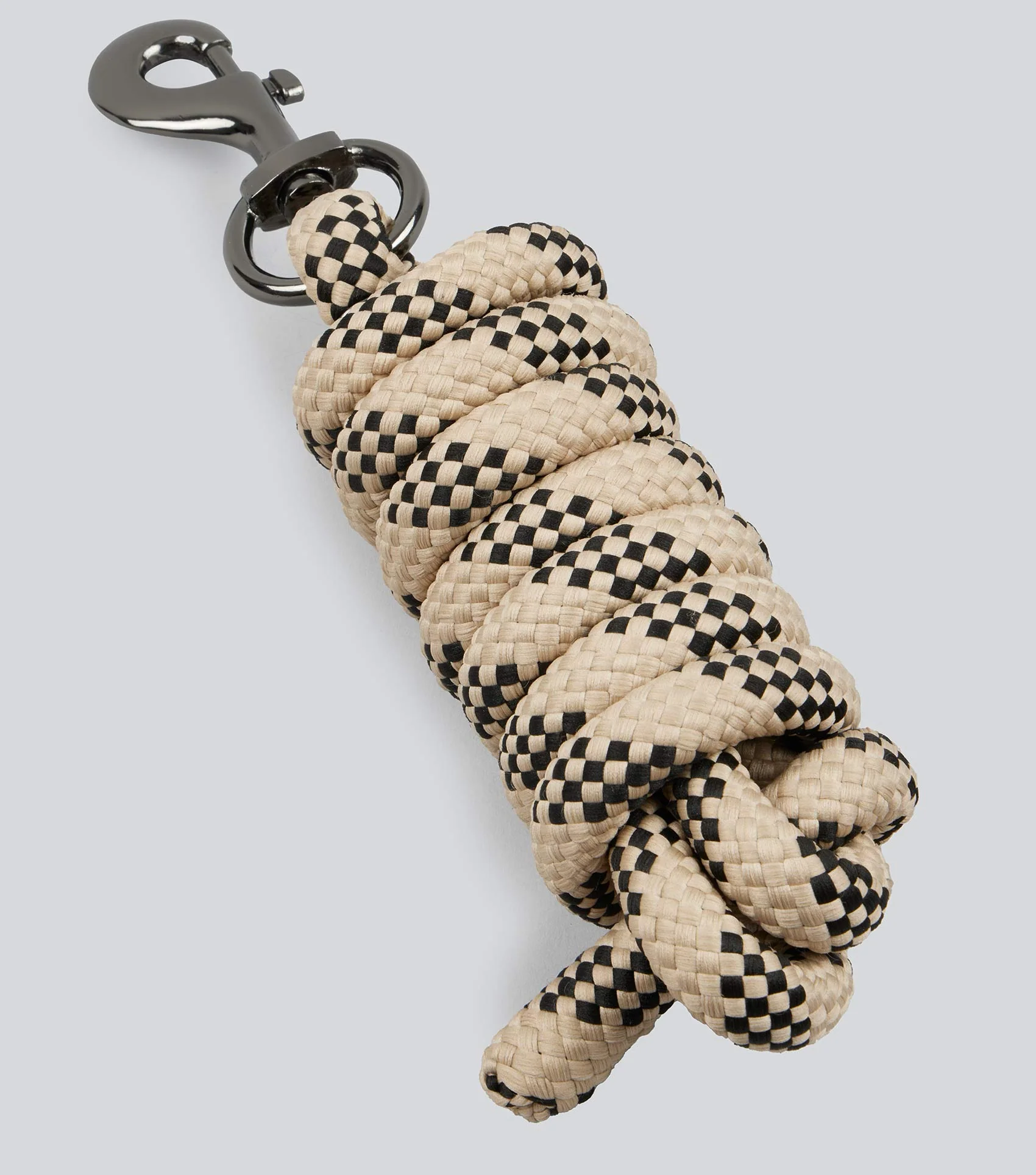 Duco Padded Head Collar with Lead Rope Taupe - Image 5
