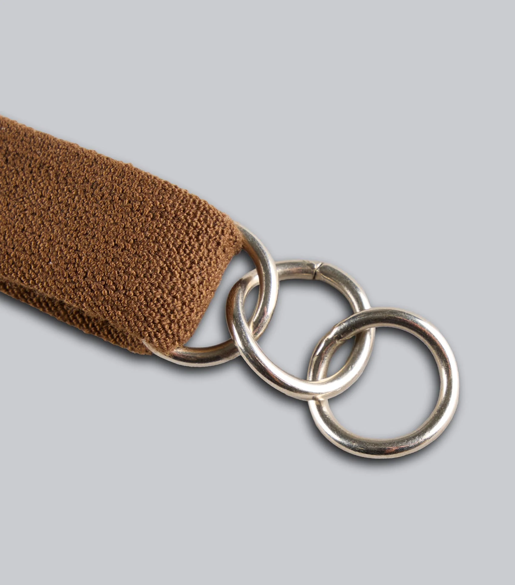 Elastic Curb Strap 3/4" Dark Havana - Image 3