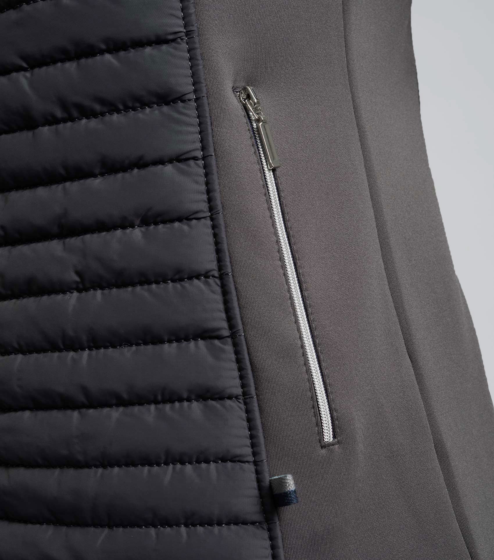 Elena Ladies Hybrid Technical Riding Jacket Anthracite Grey - Image 4