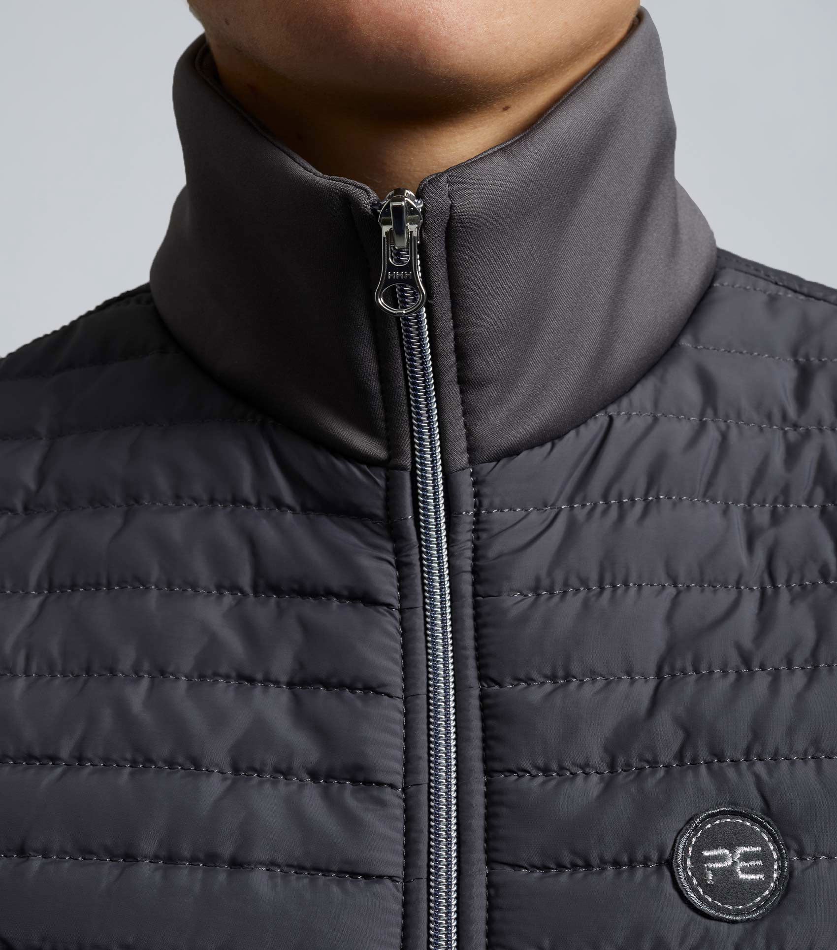 Elena Ladies Hybrid Technical Riding Jacket Anthracite Grey - Image 5