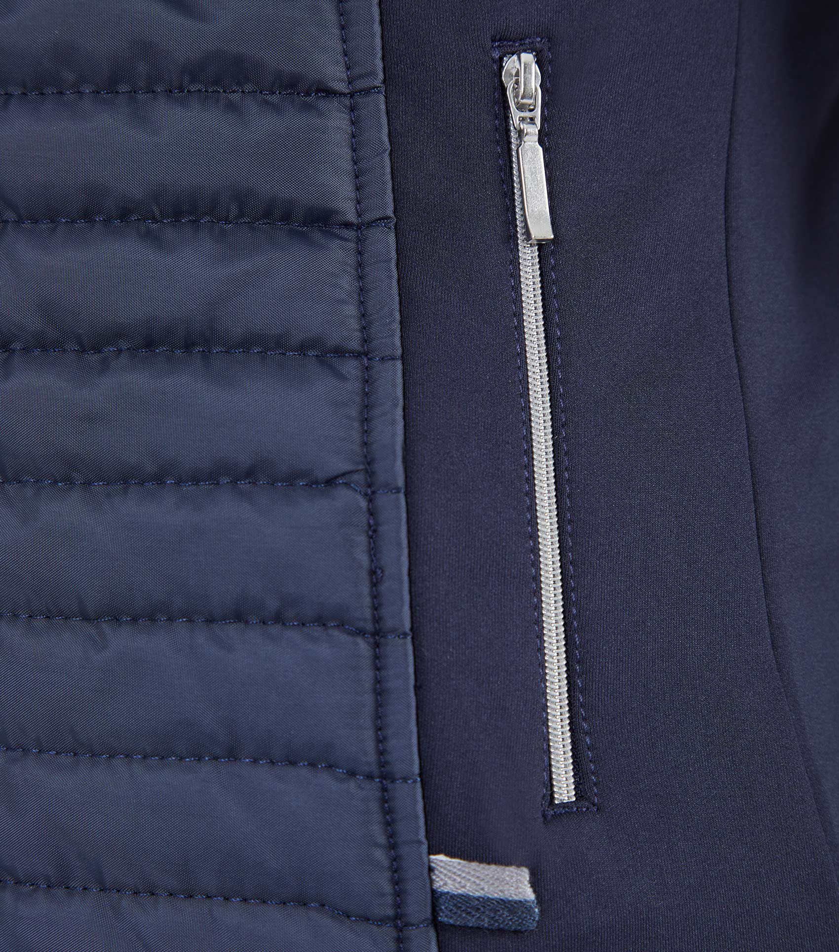Elena Ladies Hybrid Technical Riding Jacket Navy - Image 6