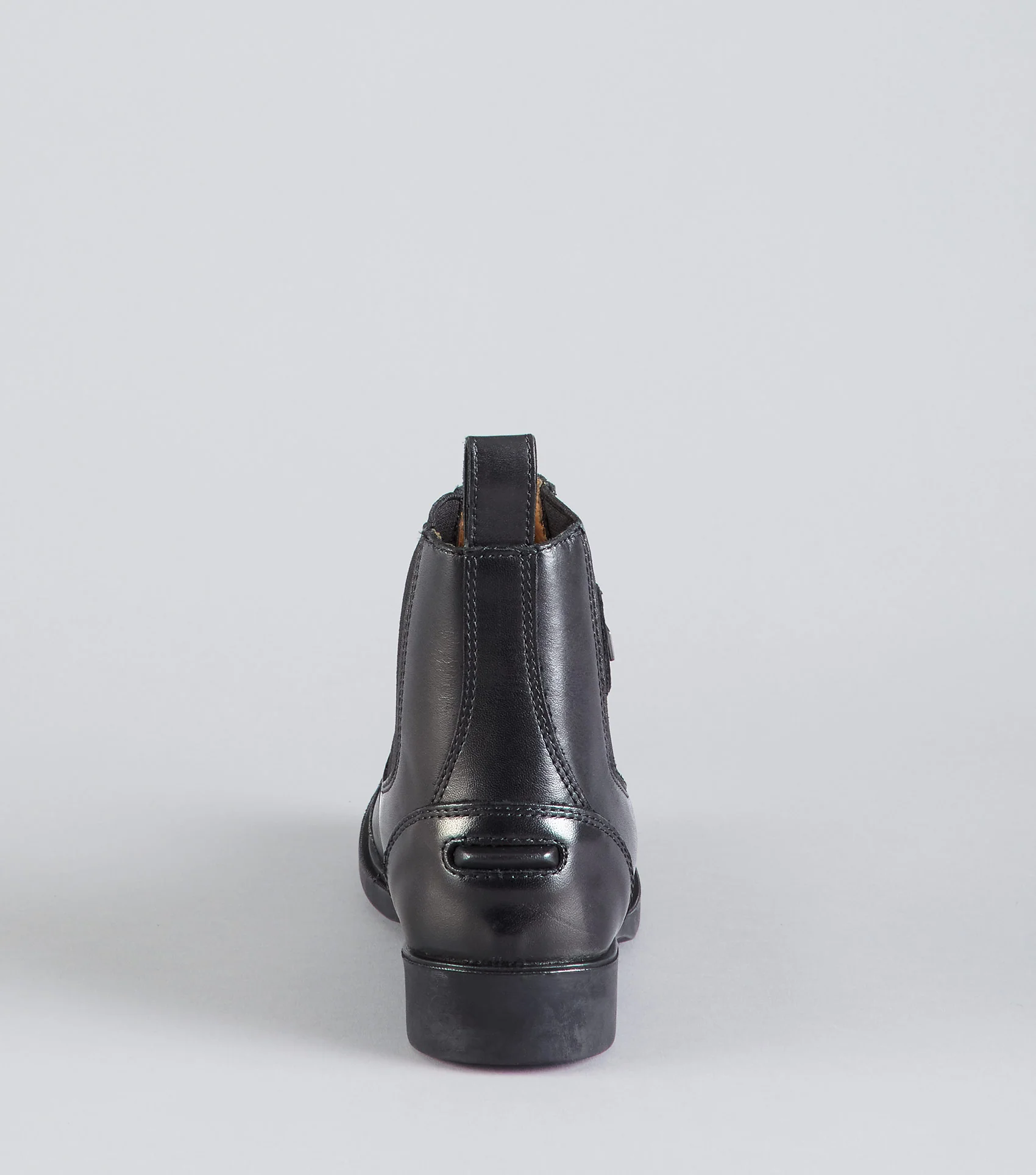 SALE - Elnaro Junior Leather Paddock Boot Black - Image 3