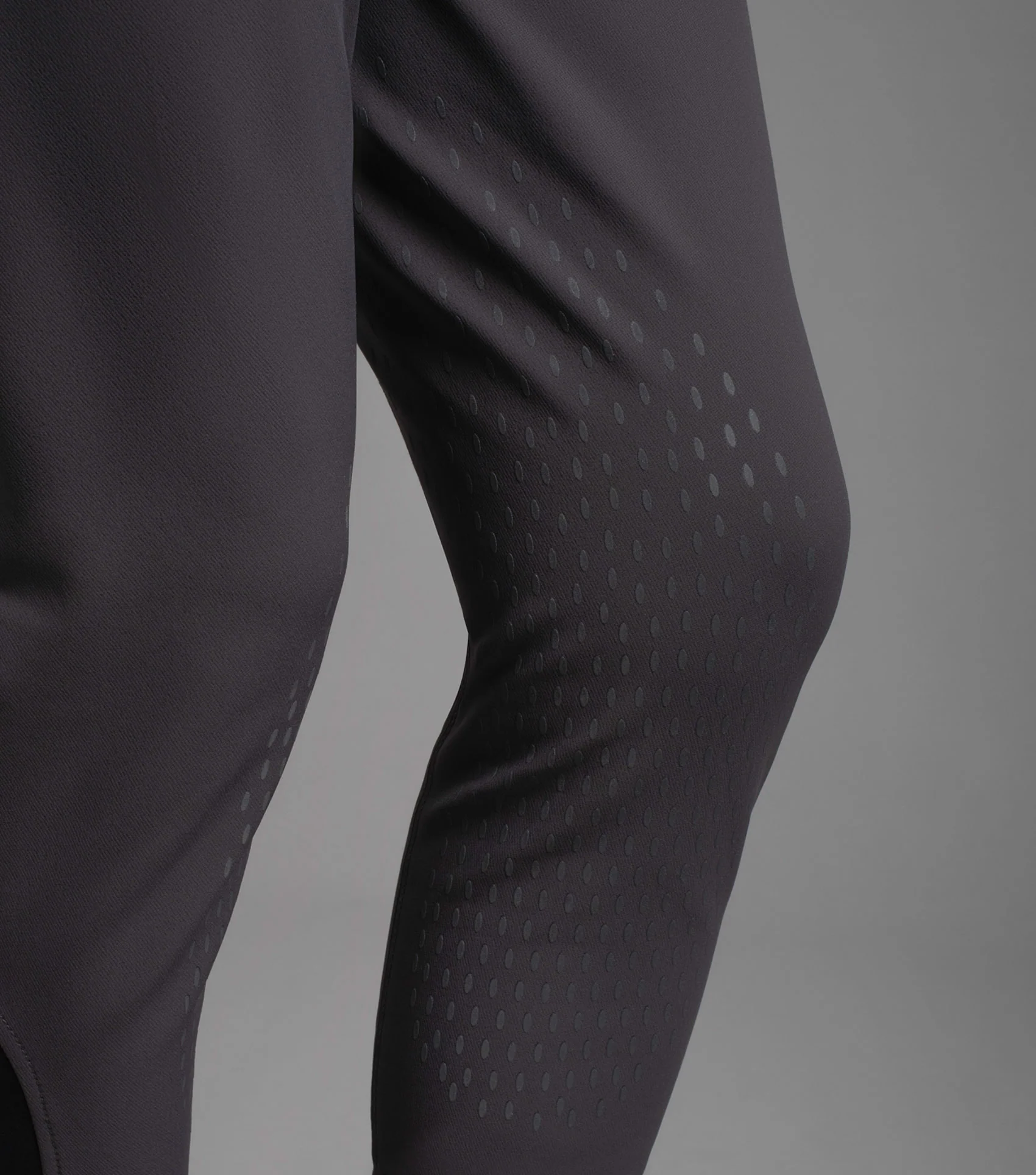 SALE - Emilio Men's Gel Knee Riding Breeches Anthracite - Image 5