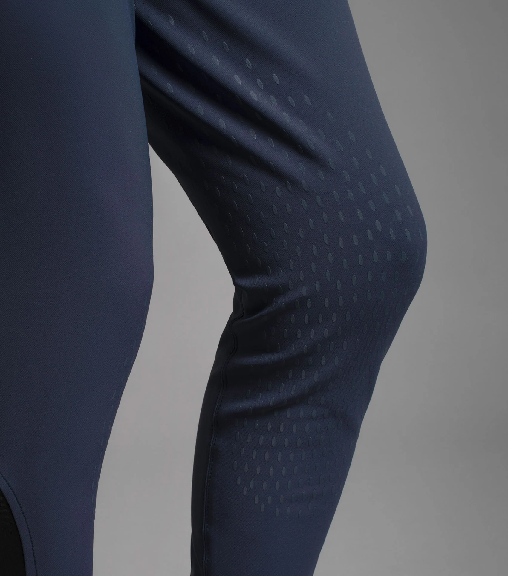 SALE - Emilio Men's Gel Knee Riding Breeches Navy - Image 5