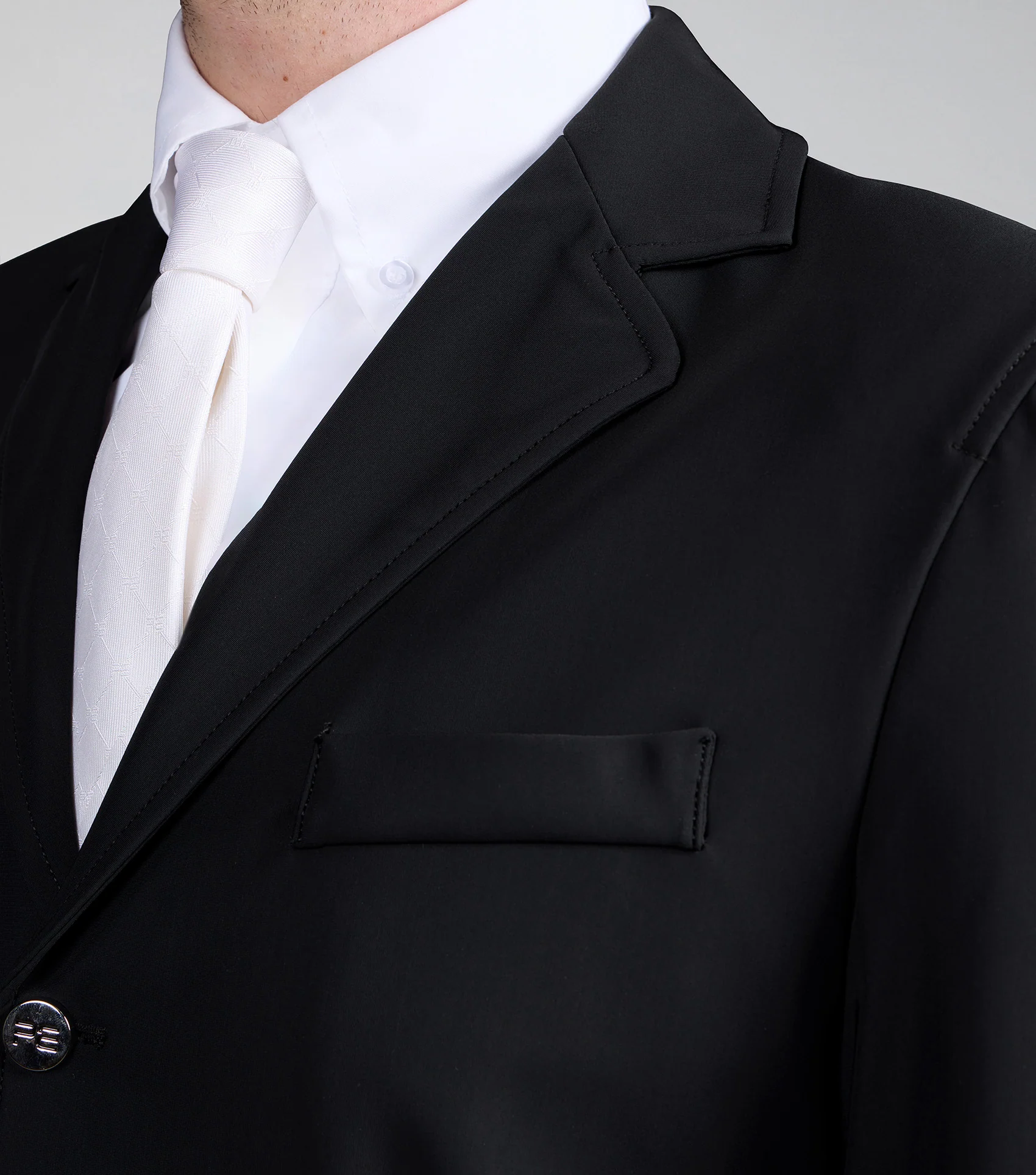 Enzo Men's Competition Jacket Black - Image 3