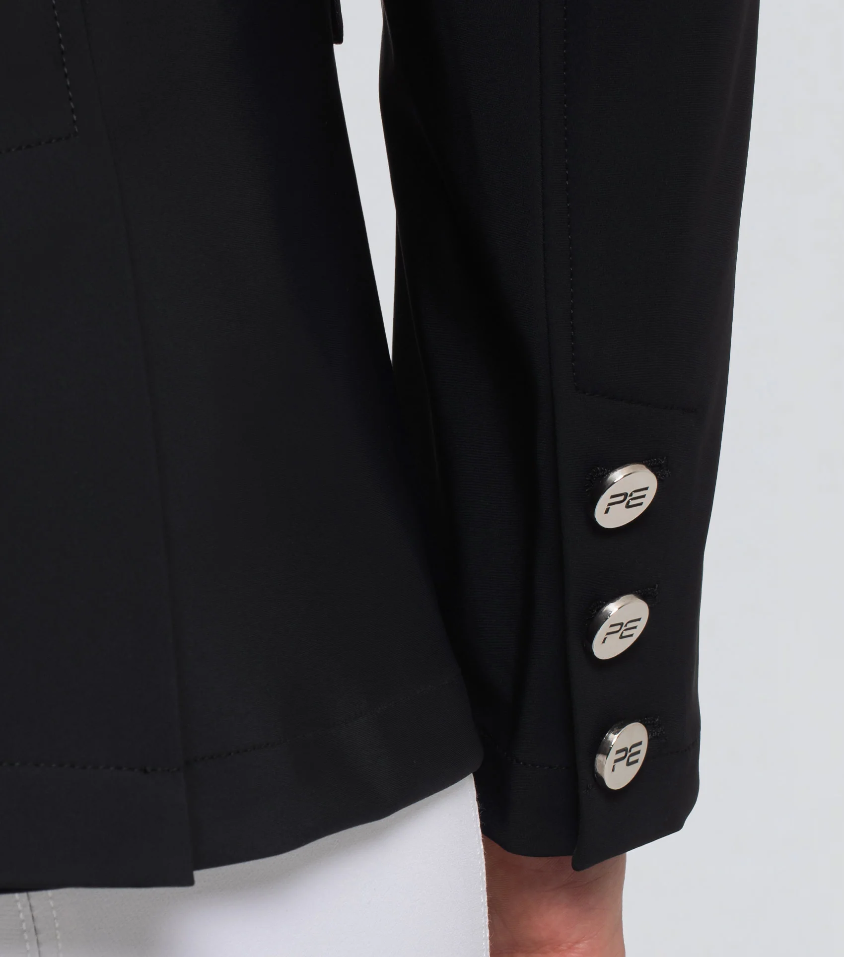 Enzo Men's Competition Jacket Black - Image 6