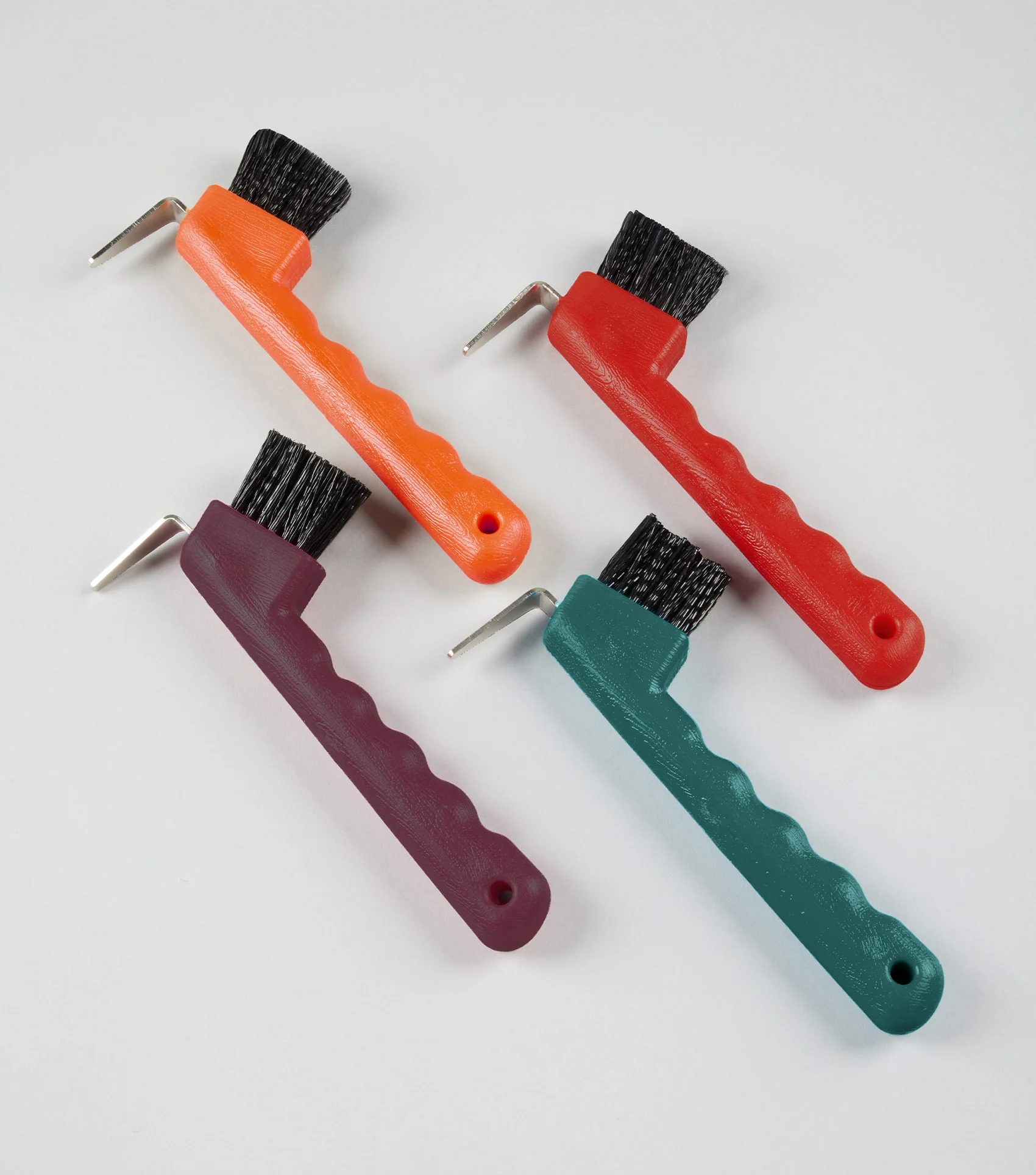 Ergonomic Hoof Pick Peacock Blue - Image 2